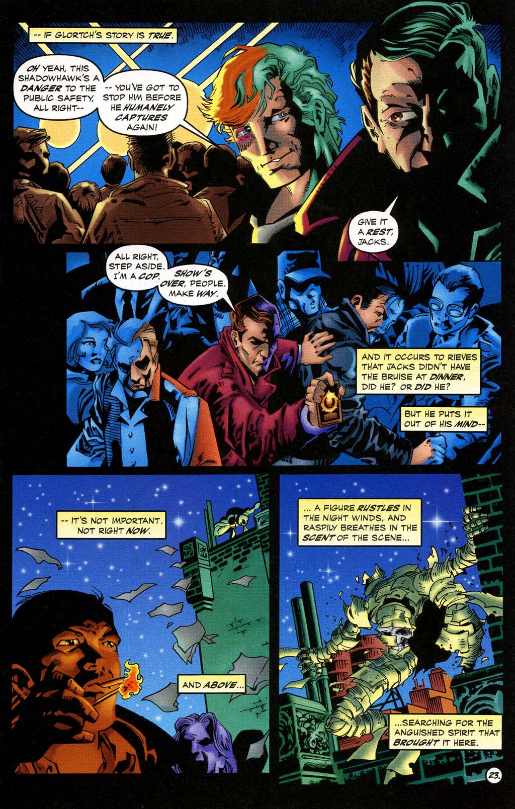 Read online The New Shadowhawk comic -  Issue #2 - 25
