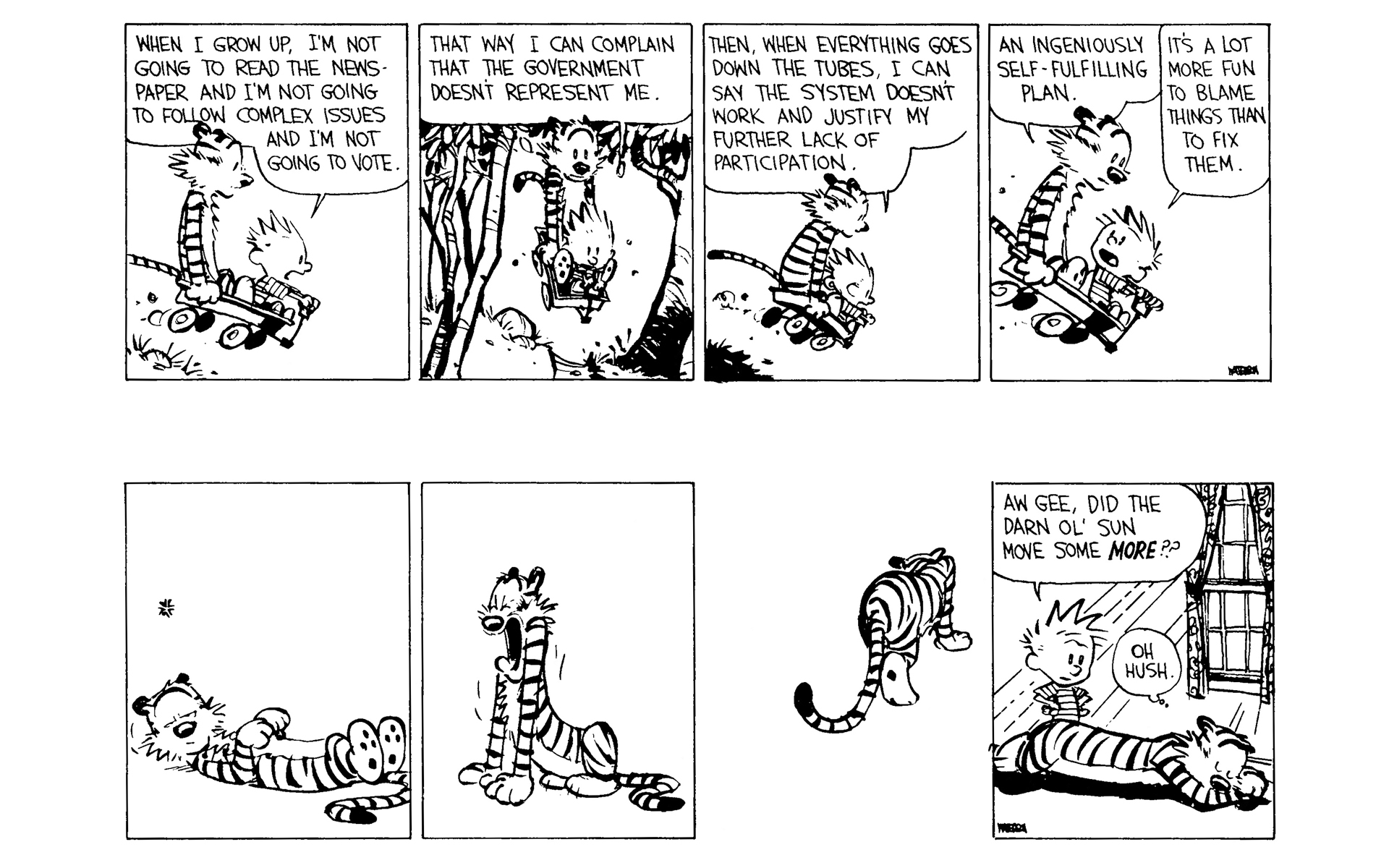 Read online Calvin and Hobbes comic -  Issue #8 - 77