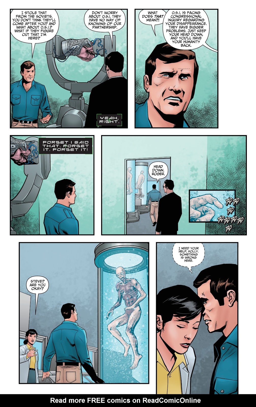 The Six Million Dollar Man: Fall of Man issue 4 - Page 7