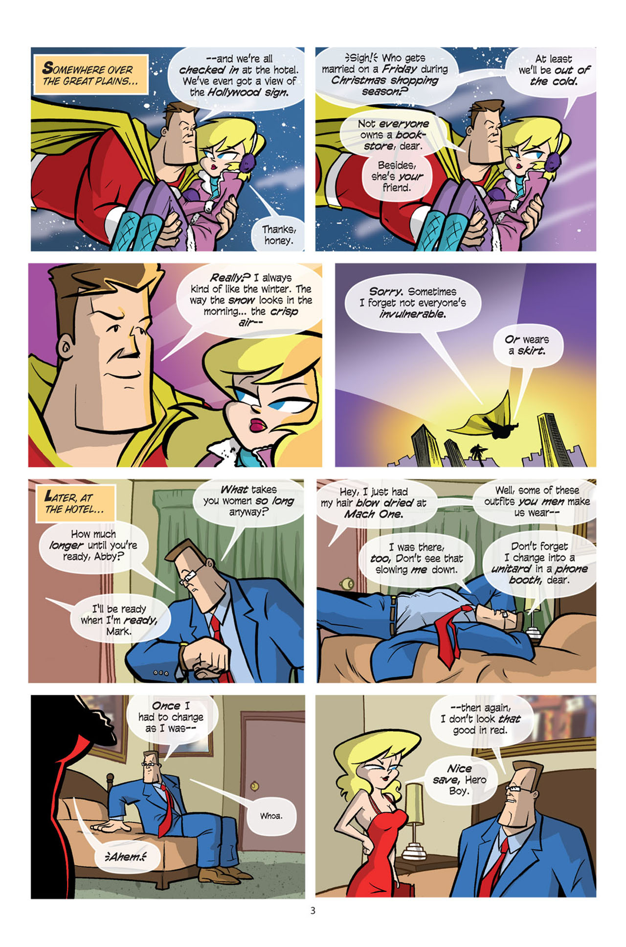 Read online Love and Capes comic -  Issue #2 - 4