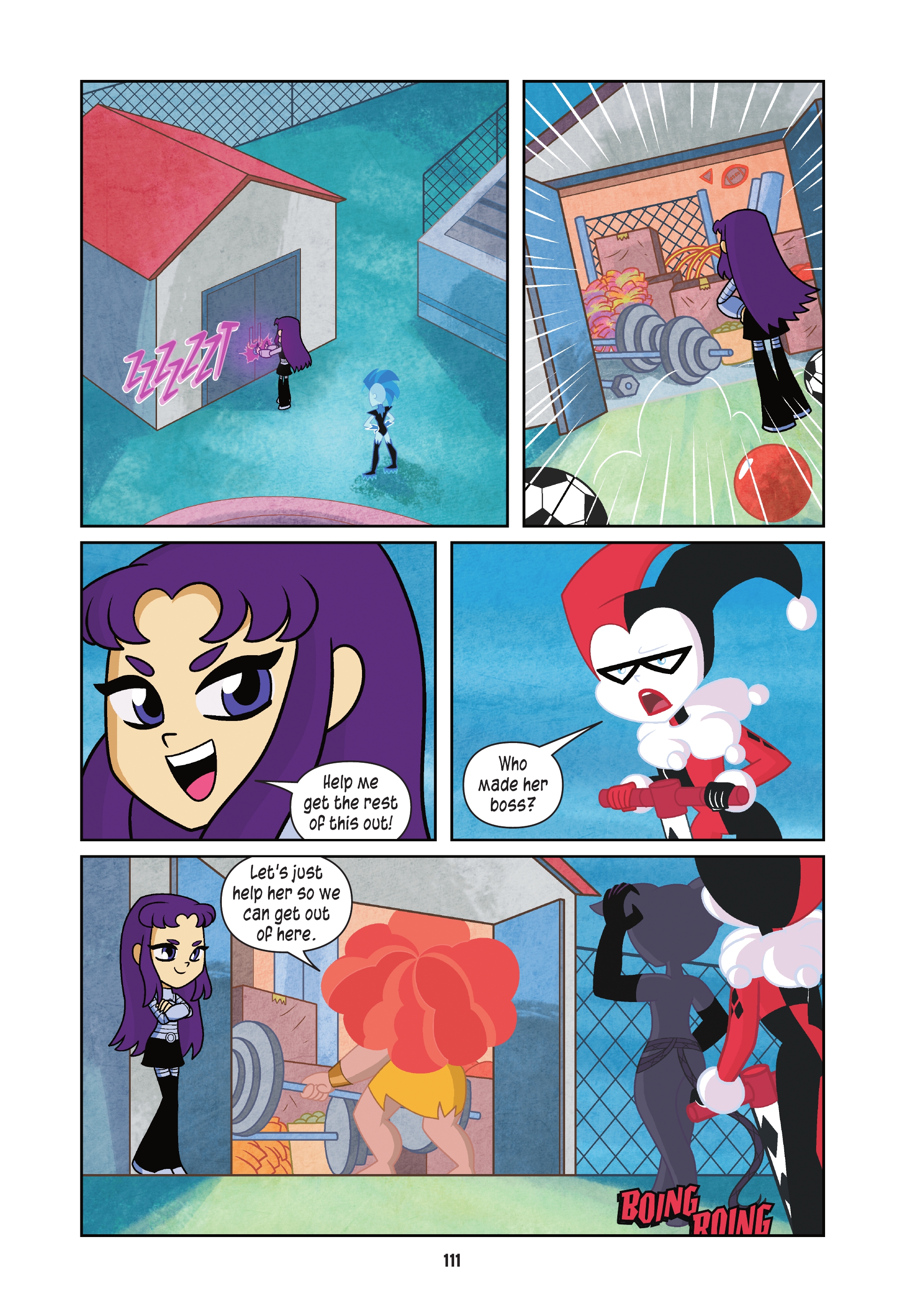 Read online Teen Titans Go!/DC Super Hero Girls: Exchange Students comic -  Issue # TPB (Part 2) - 9