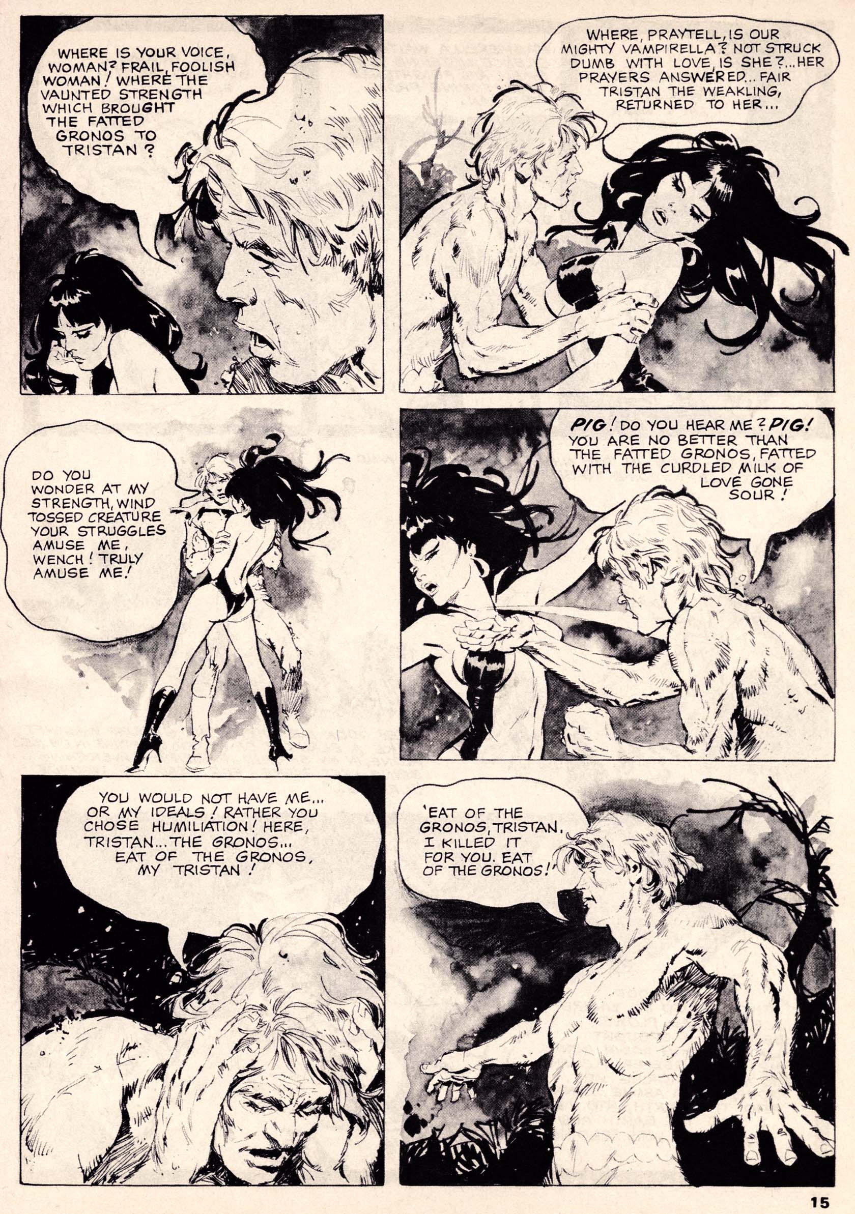 Read online Vampirella (1969) comic -  Issue # Annual 1972 - 15