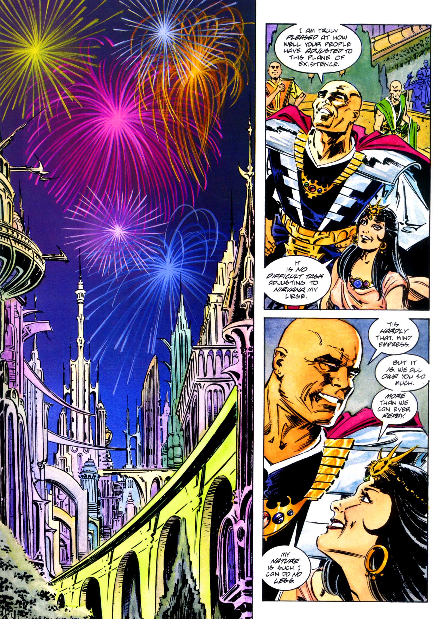 Read online Marvel Graphic Novel comic -  Issue #71 - Silver Surfer - Homecoming - 32