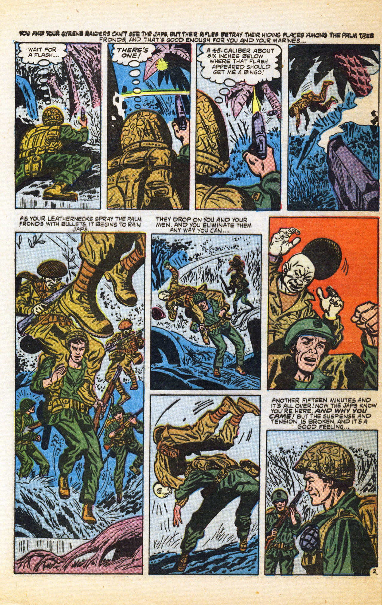Read online Marines in Battle comic -  Issue #8 - 29