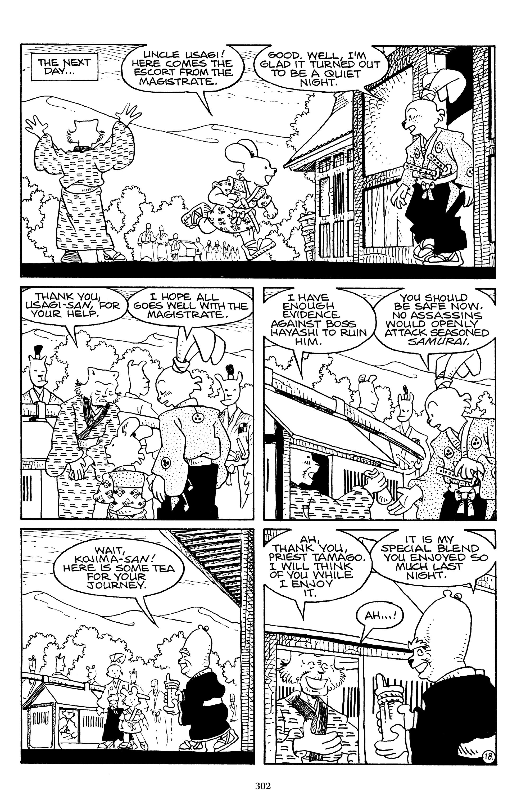 Read online The Usagi Yojimbo Saga comic -  Issue # TPB 4 - 299