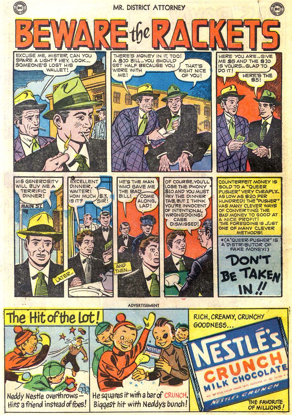 Read online Mr. District Attorney comic -  Issue #21 - 14