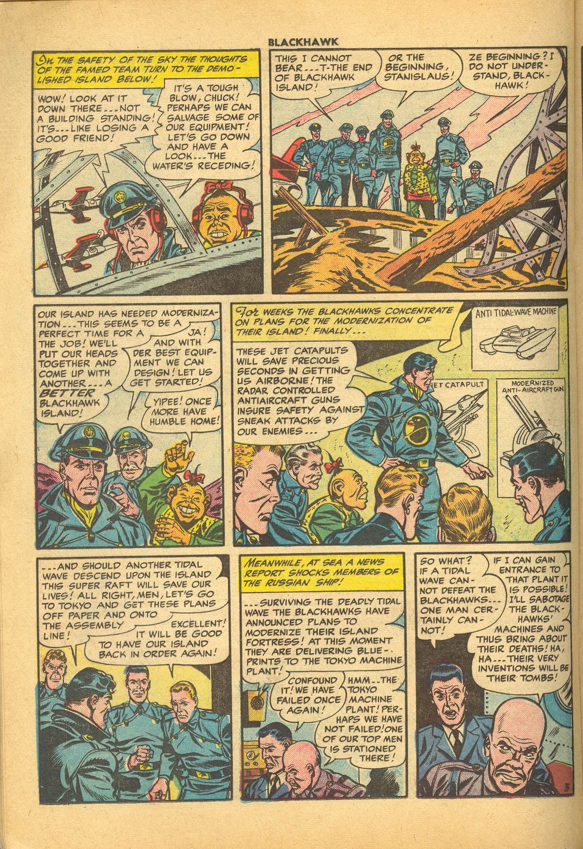 Read online Blackhawk (1957) comic -  Issue #84 - 20