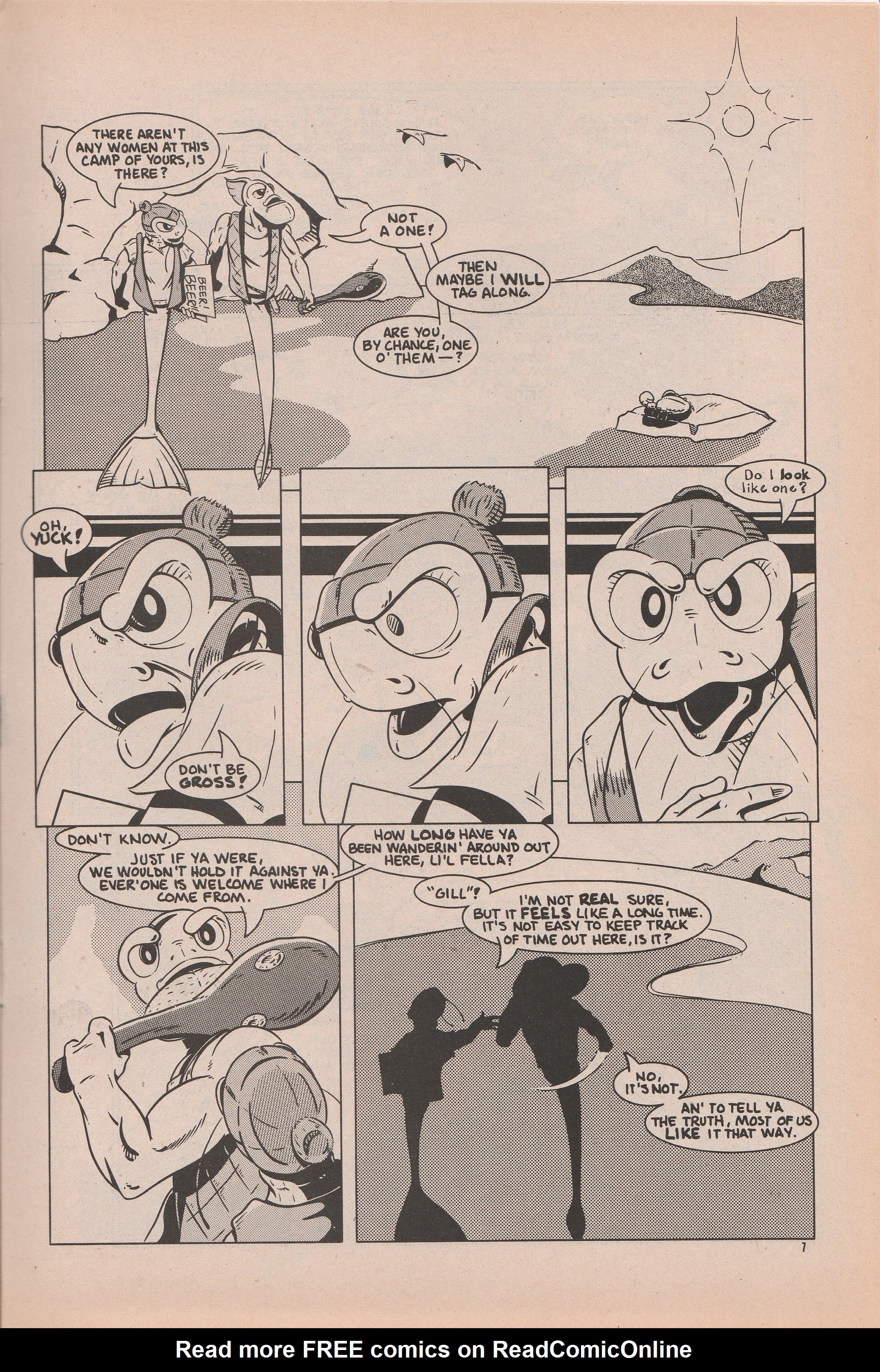 Read online The Fish Police comic -  Issue #10 - 9