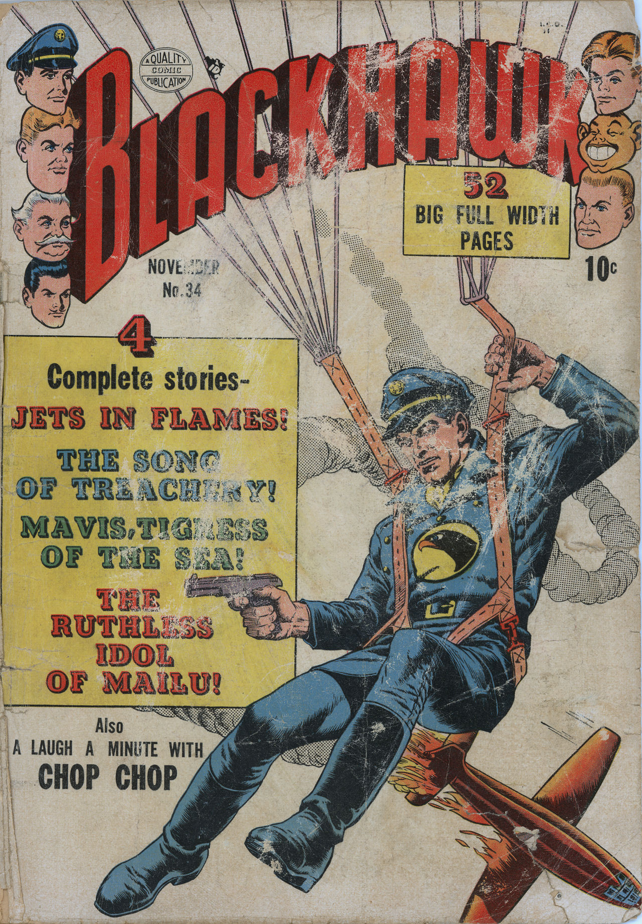 Read online Blackhawk (1957) comic -  Issue #34 - 1