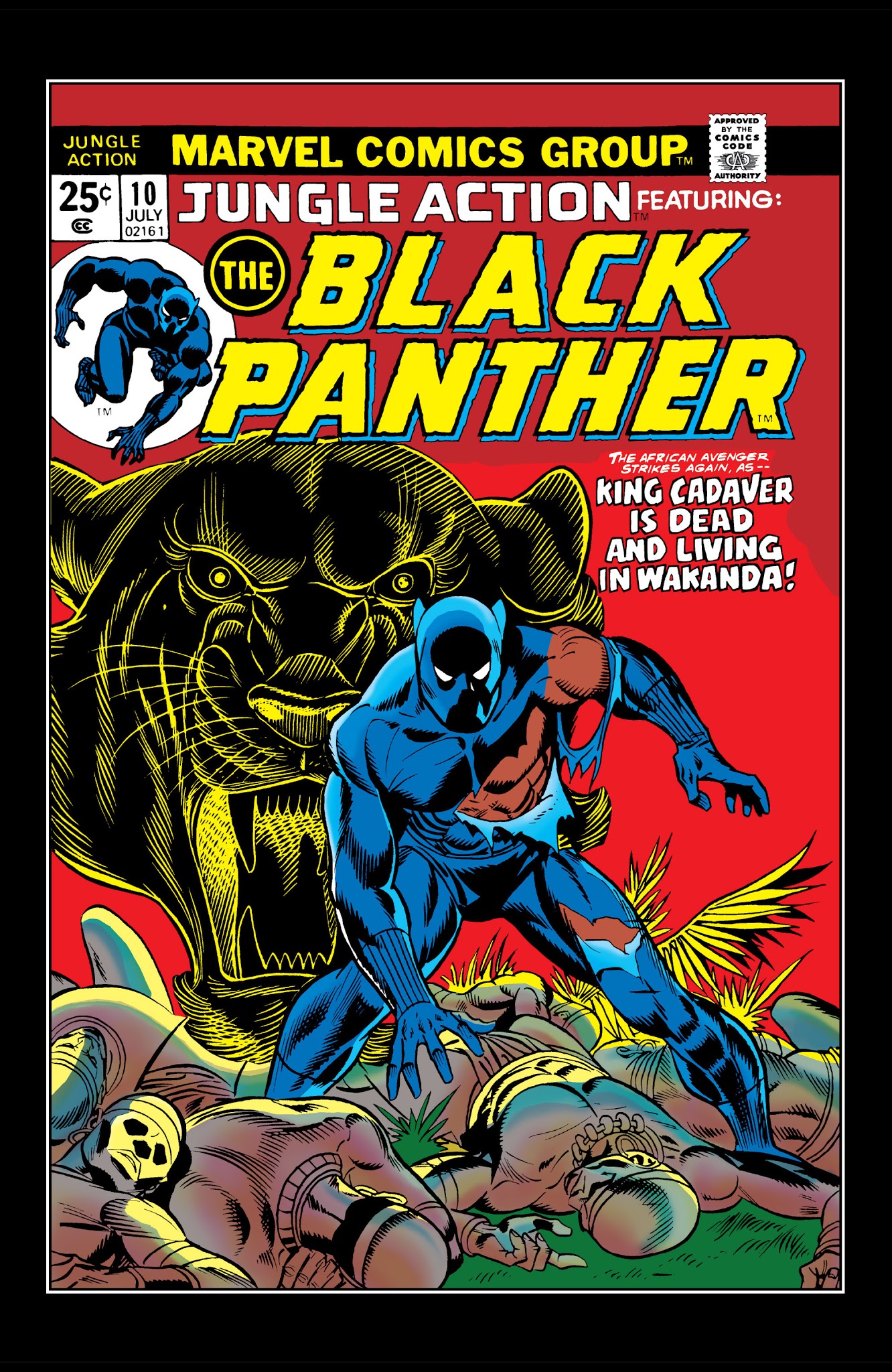 Read online Marvel Masterworks: The Black Panther comic -  Issue # TPB 1 - 70