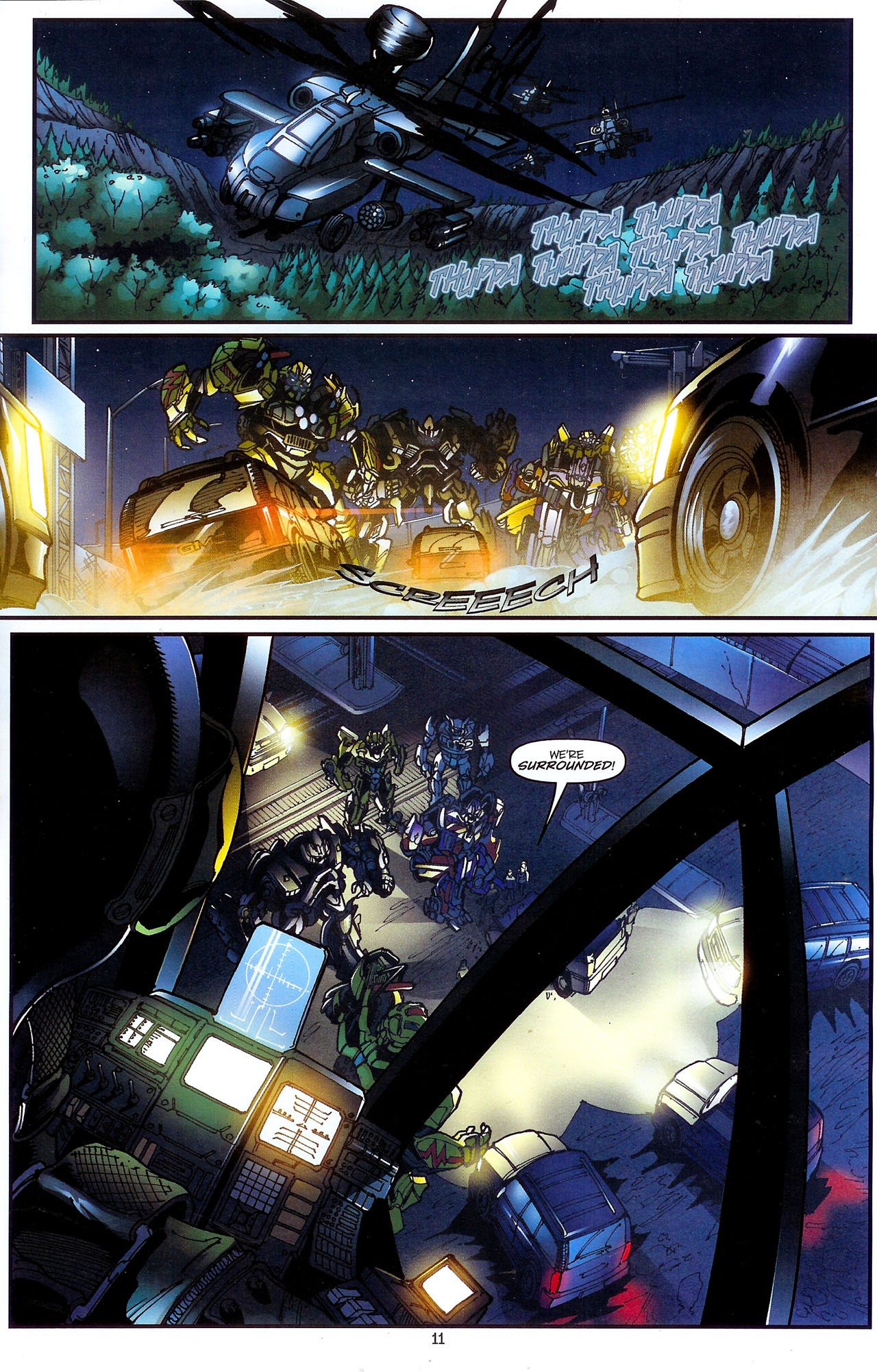 Read online Transformers: The Movie Adaptation comic -  Issue #3 - 13