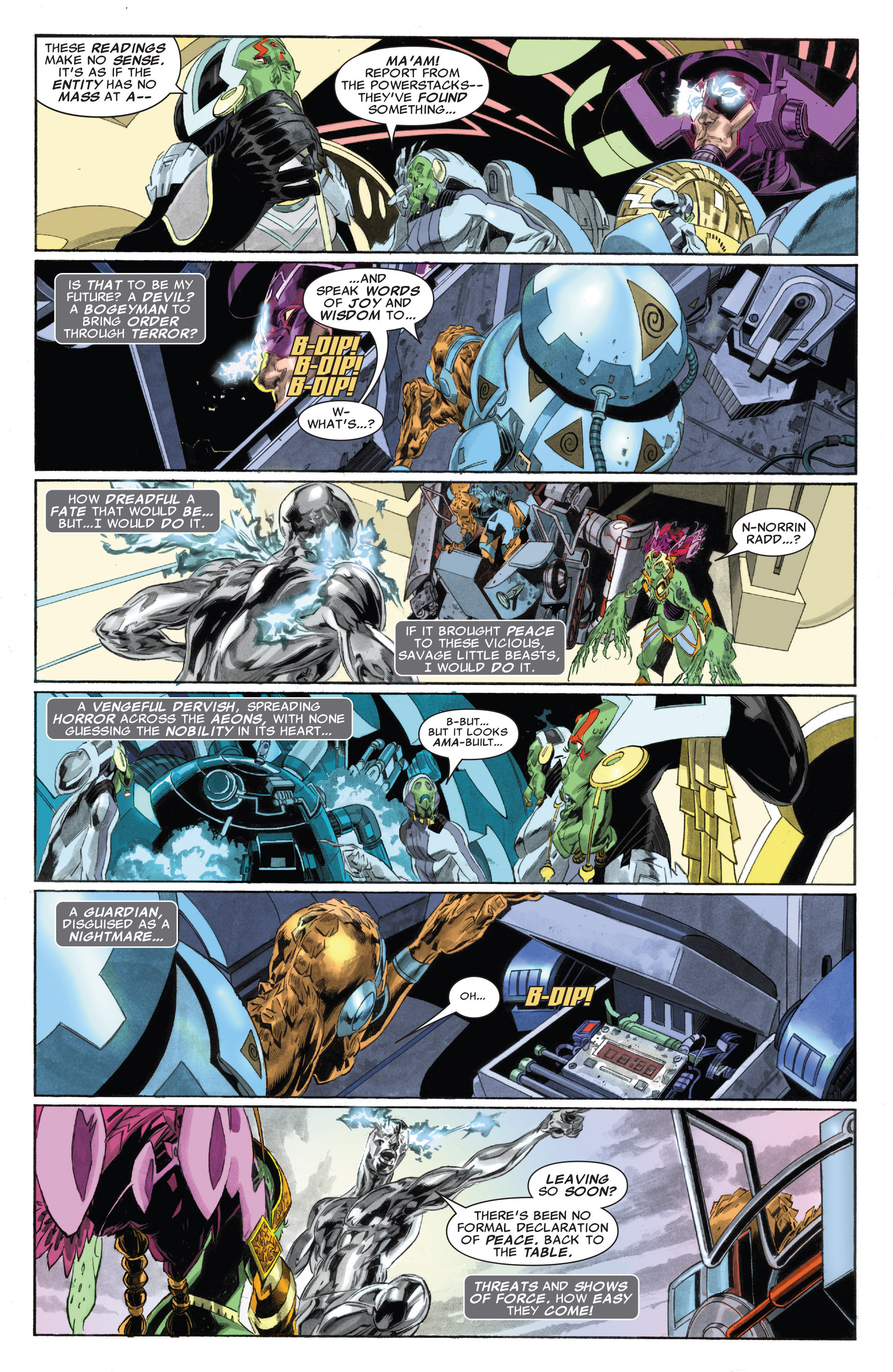 Read online Silver Surfer: In Thy Name comic -  Issue #4 - 11