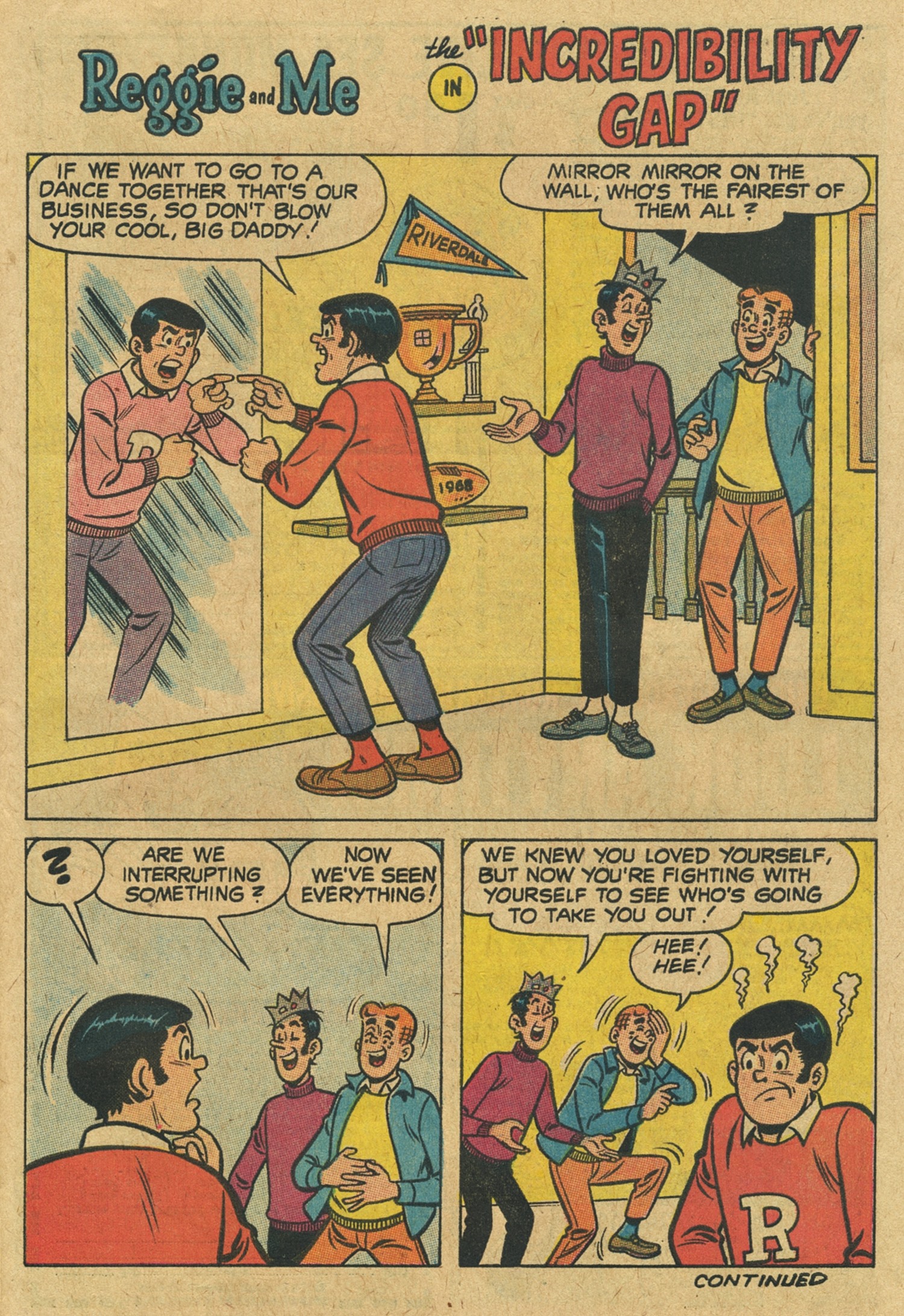 Read online Reggie and Me (1966) comic -  Issue #35 - 27