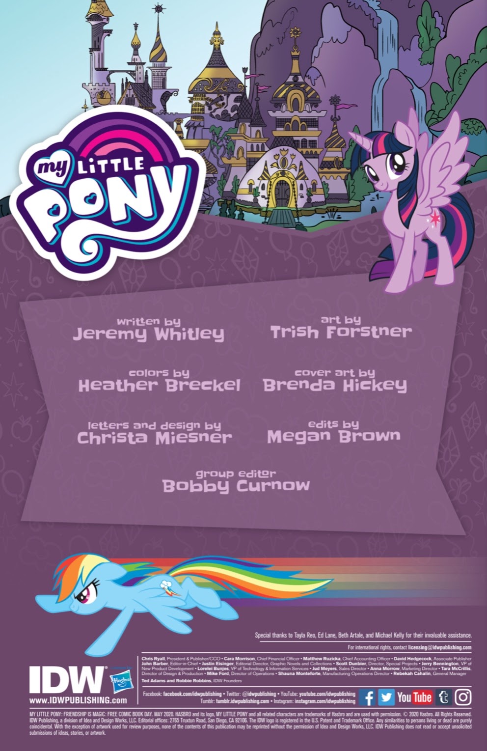 Read online Free Comic Book Day 2020 comic -  Issue # My Little Pony - Friendship is Magic - 2