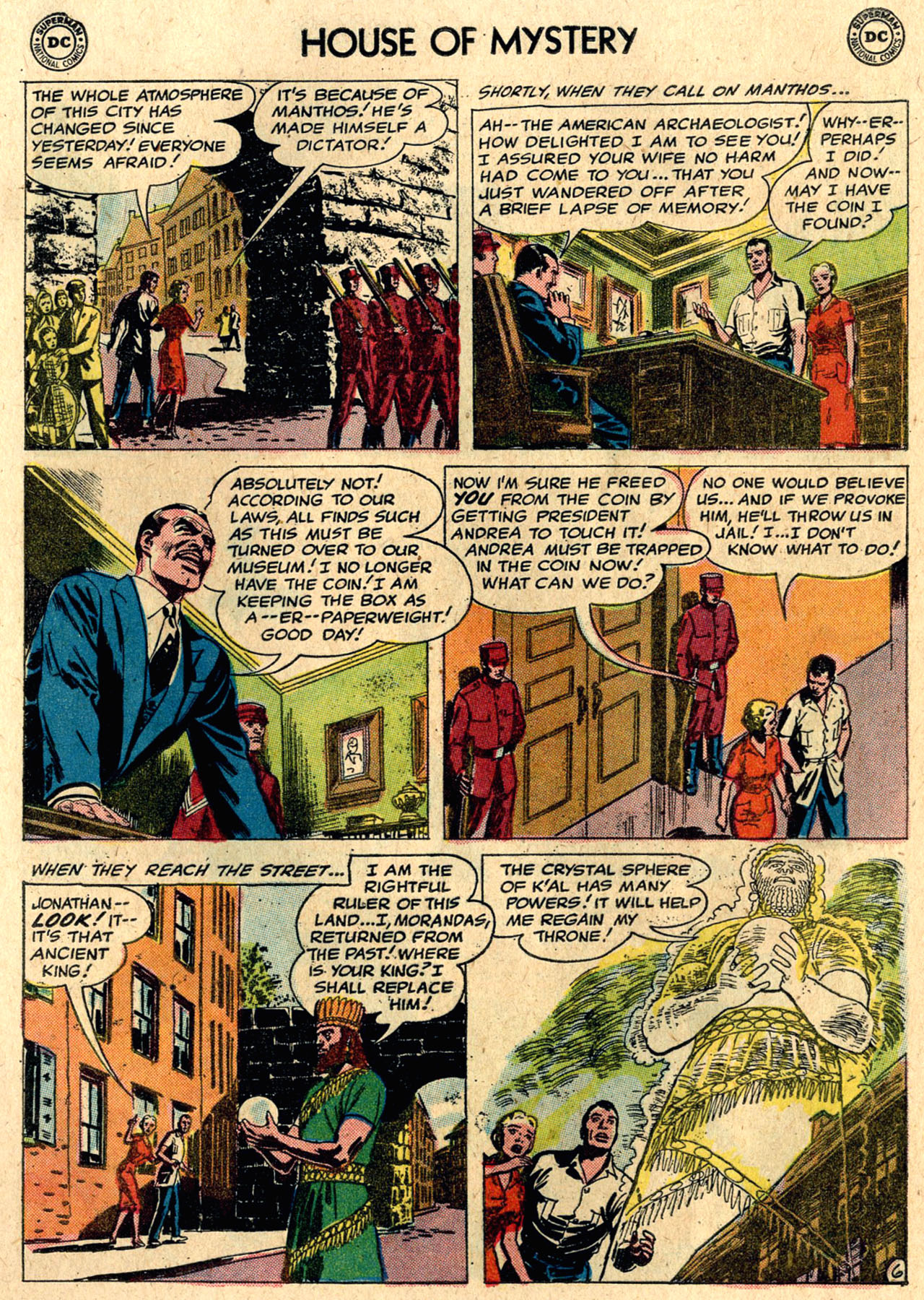 Read online House of Mystery (1951) comic -  Issue #94 - 20