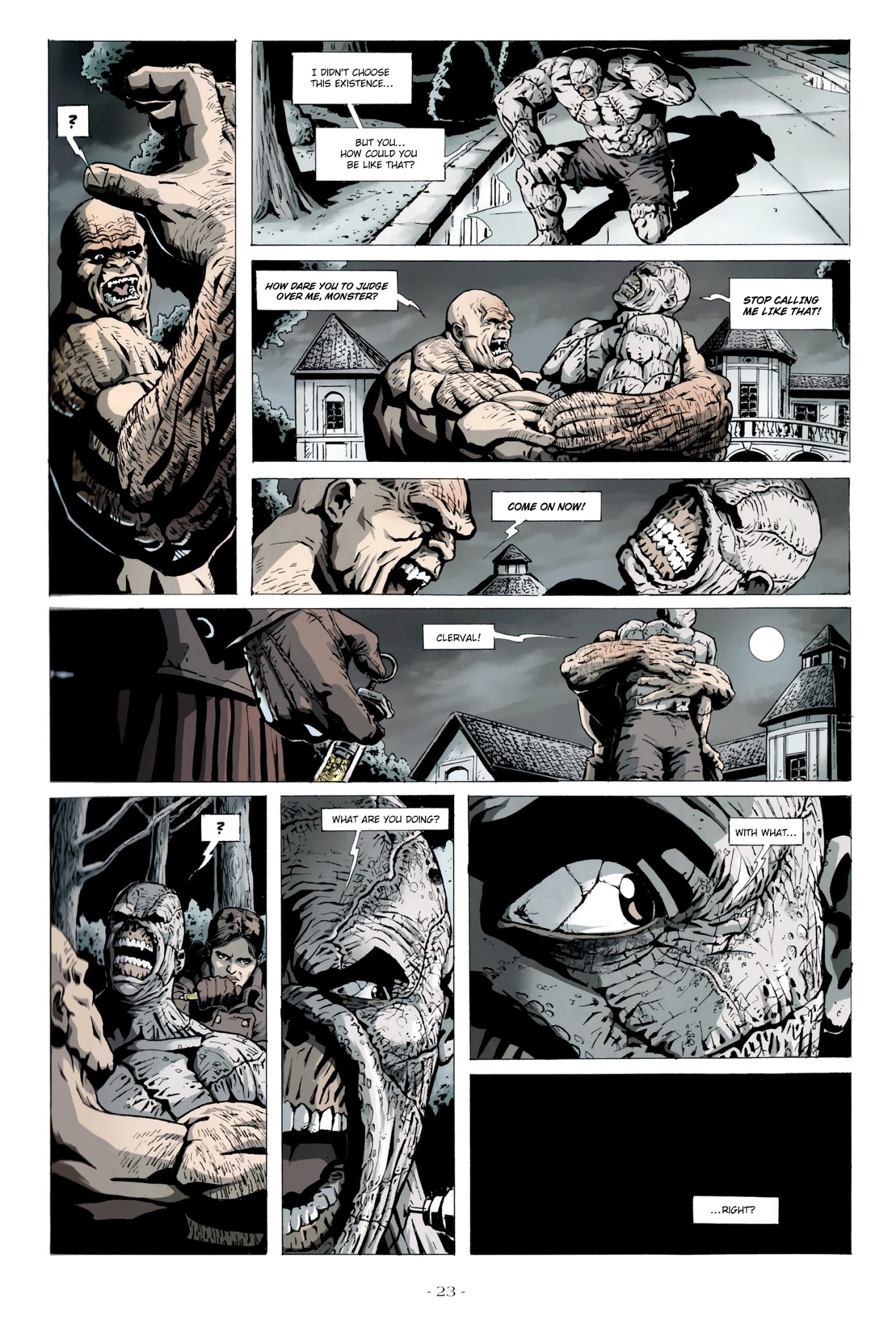 Read online Mister Hyde contre Frankenstein comic -  Issue #2 - 24