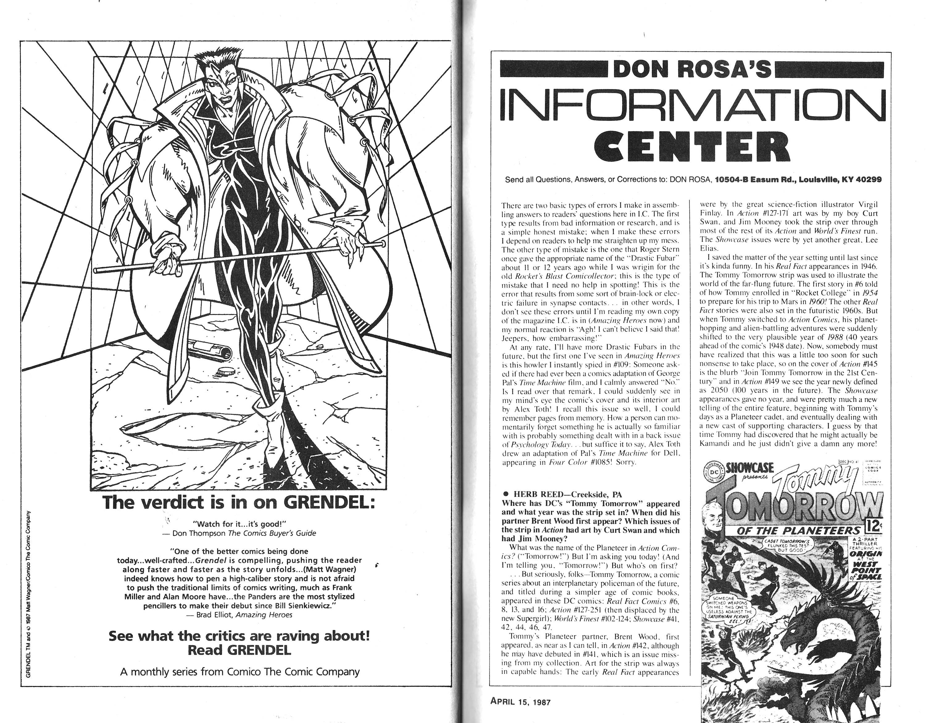 Read online Amazing Heroes comic -  Issue #115 - 49