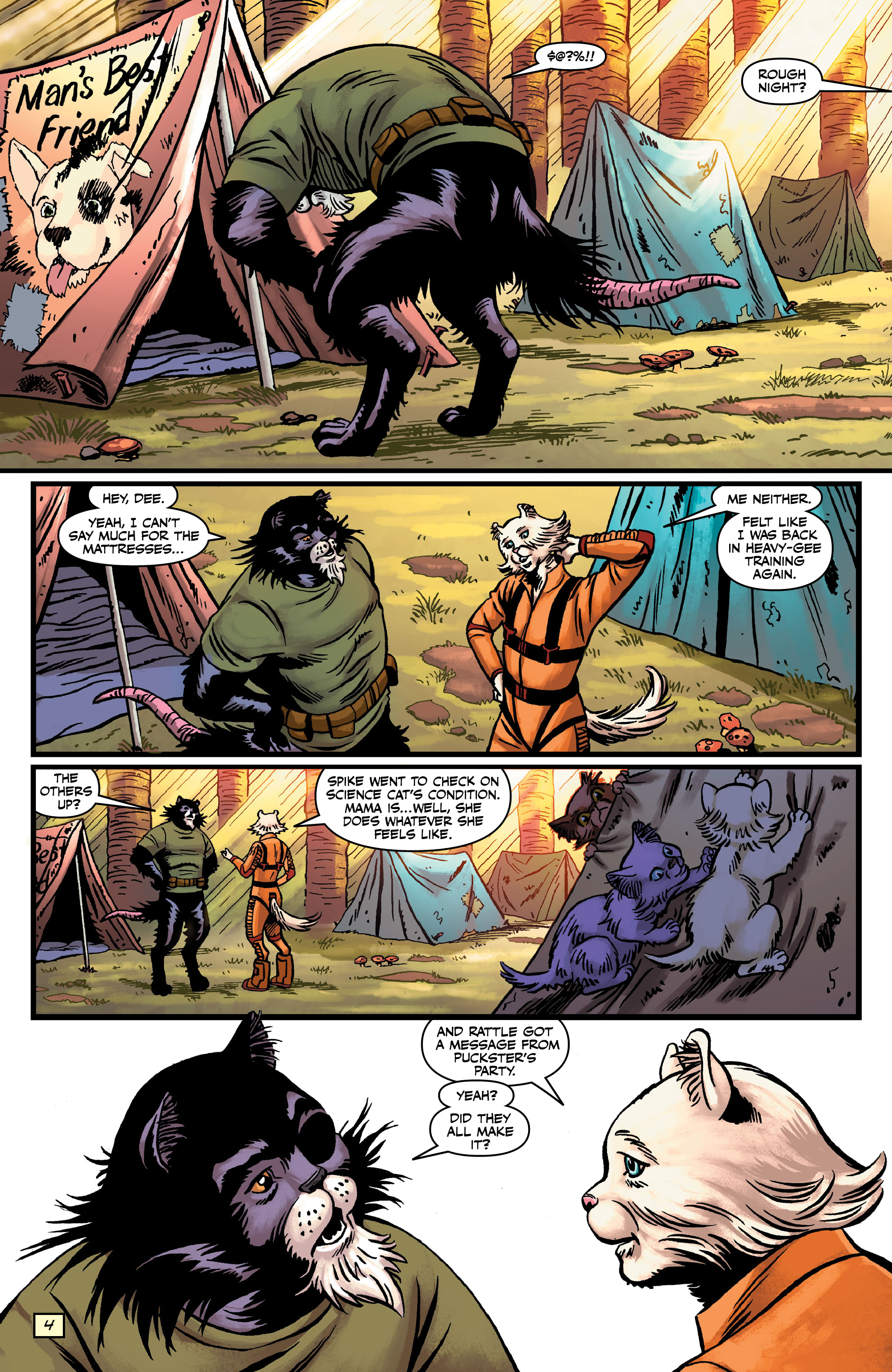 Read online Captain Ginger Season 2 comic -  Issue #4 - 6