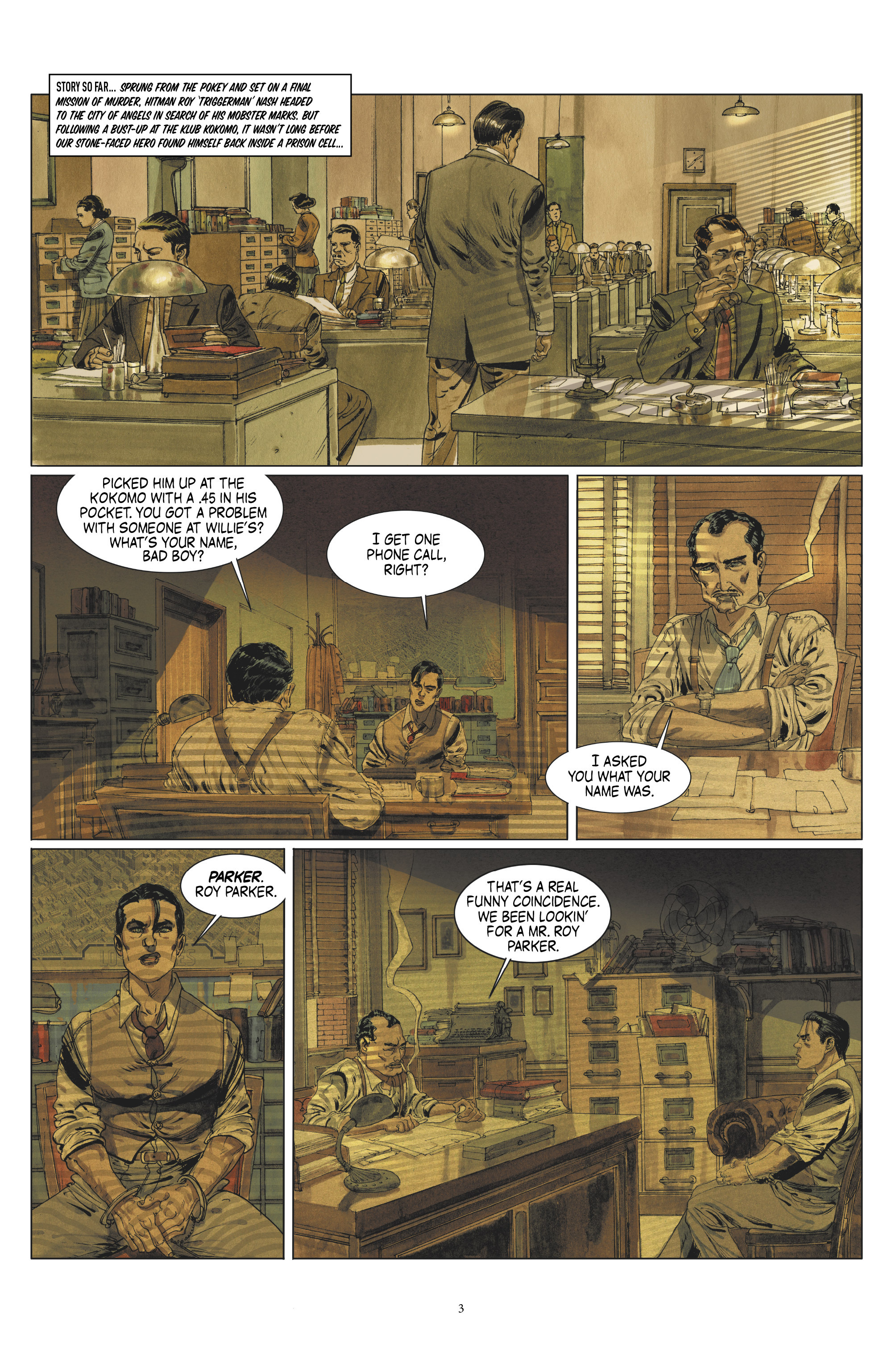 Read online Triggerman comic -  Issue #3 - 5