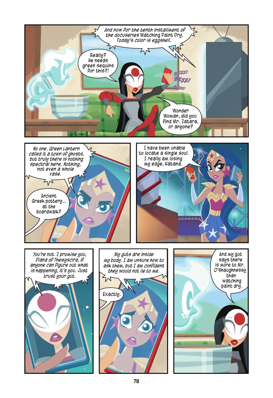 Read online DC Super Hero Girls: Ghosting comic -  Issue # TPB (Part 1) - 78