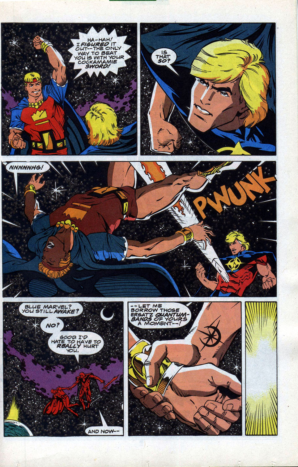 Read online Quasar comic -  Issue #43 - 17