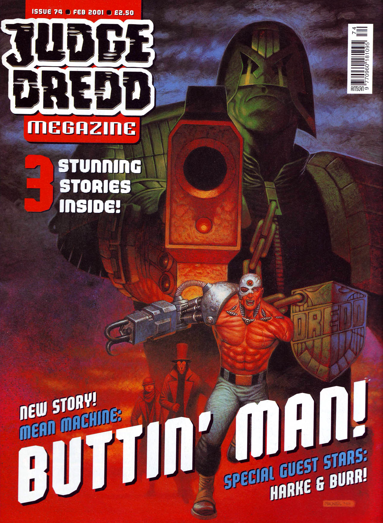 Read online Judge Dredd Megazine (vol. 3) comic -  Issue #74 - 1