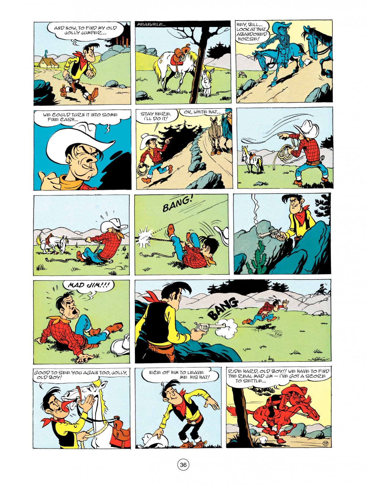 Read online A Lucky Luke Adventure comic -  Issue #48 - 36