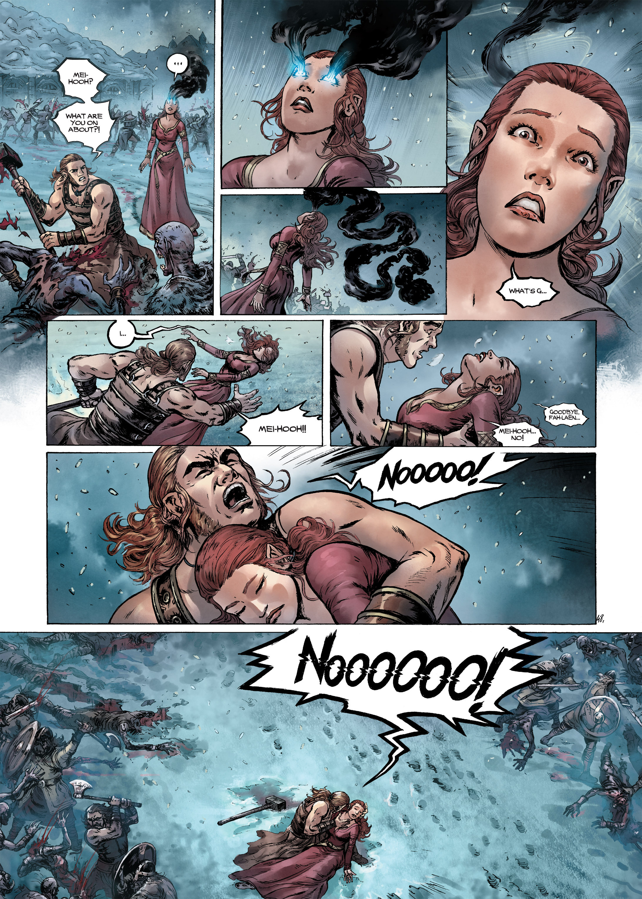 Read online Elves comic -  Issue #9 - 49