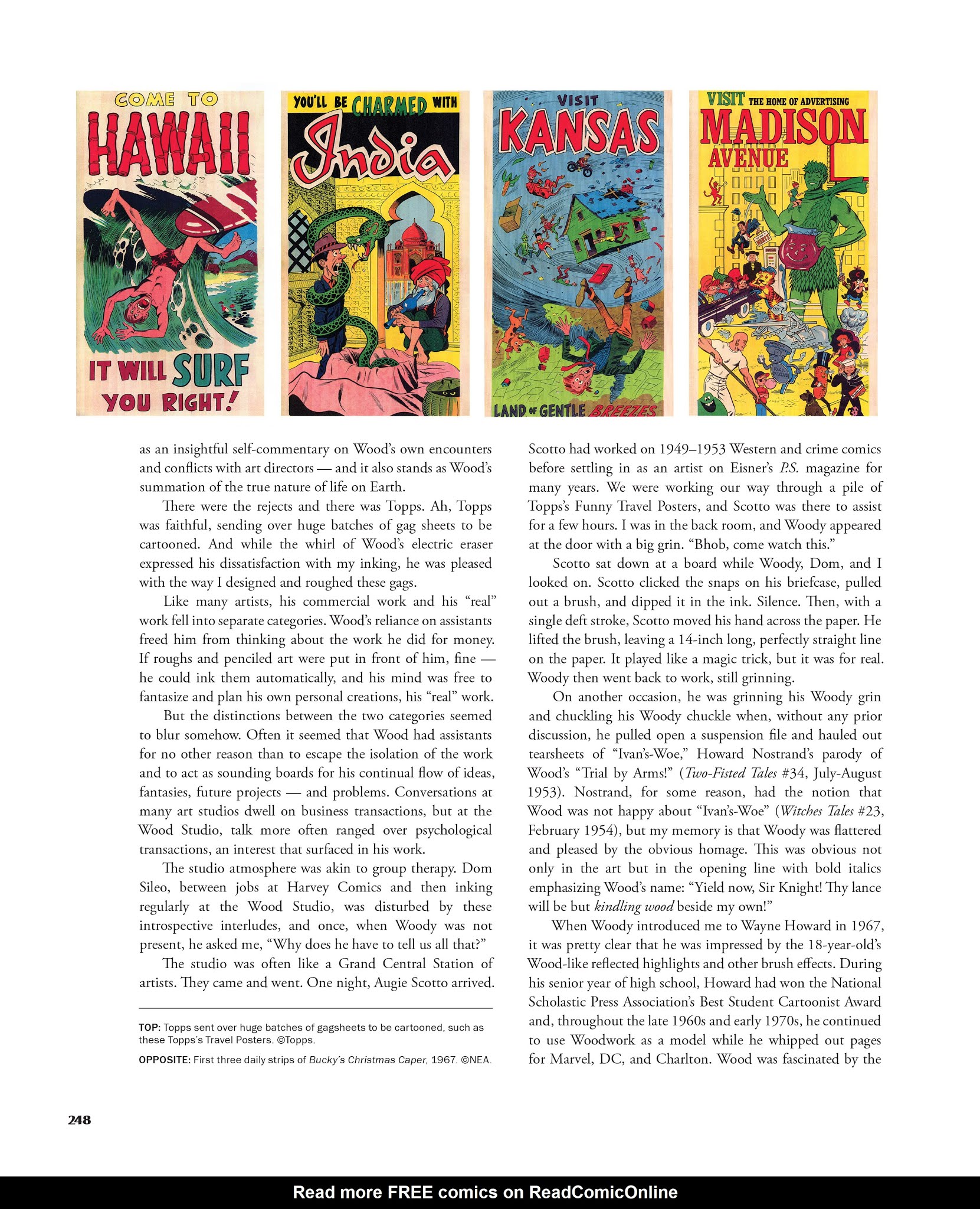 Read online The Life and Legend of Wallace Wood comic -  Issue # TPB 2 - 249