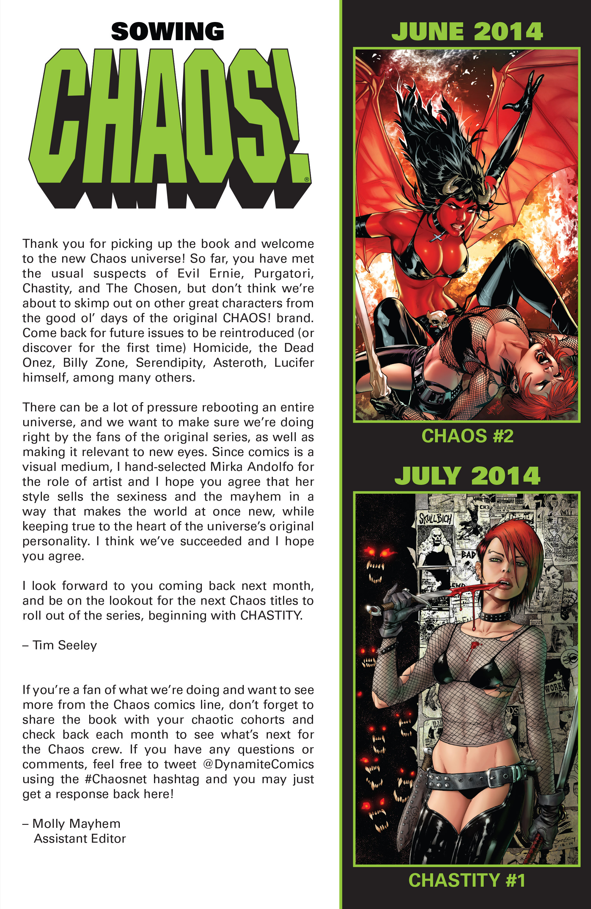 Read online Chaos! comic -  Issue #1 - 27