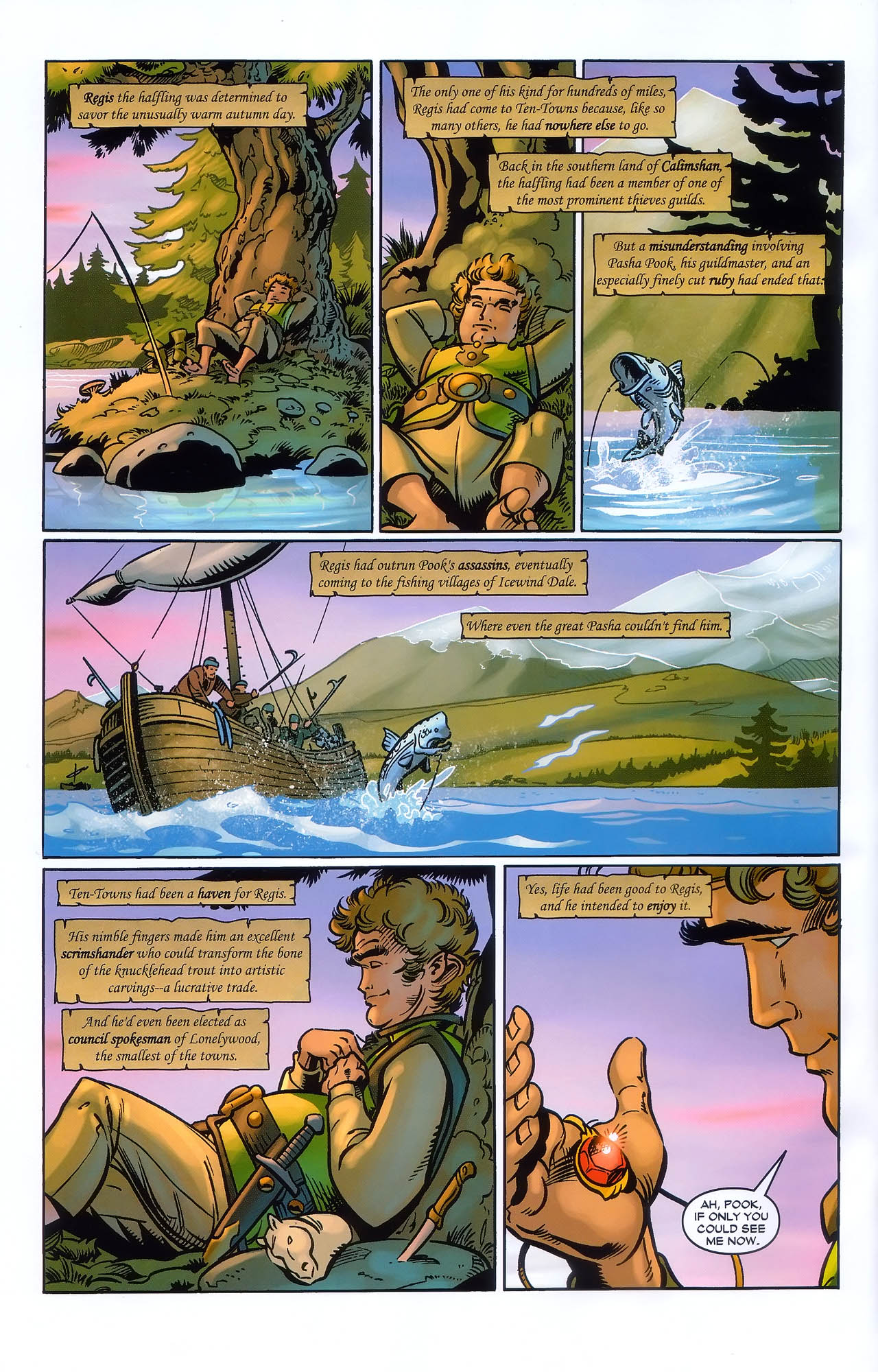 Read online Forgotten Realms: The Crystal Shard comic -  Issue #1 - 7