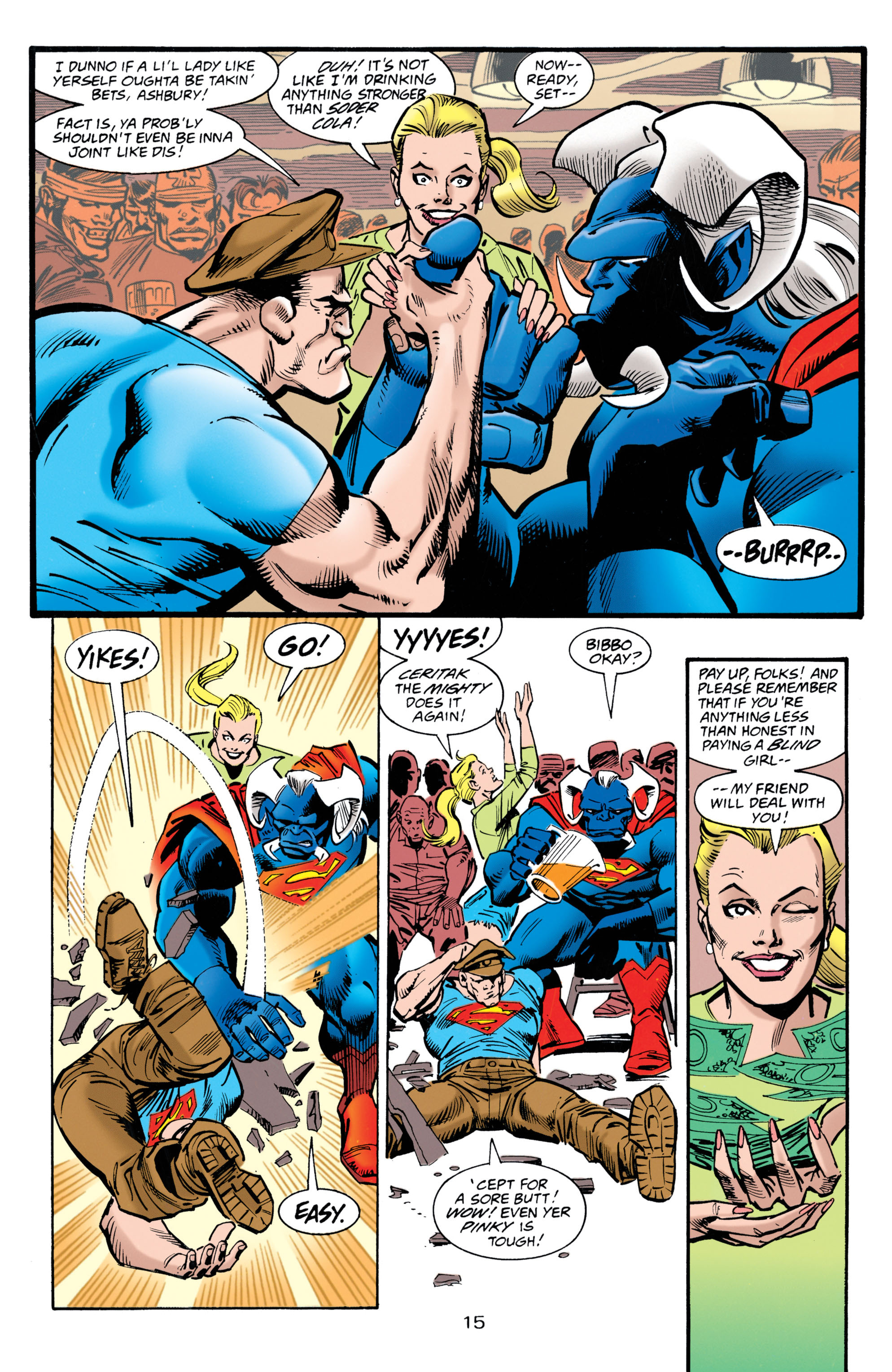 Read online Superman (1987) comic -  Issue #126 - 16