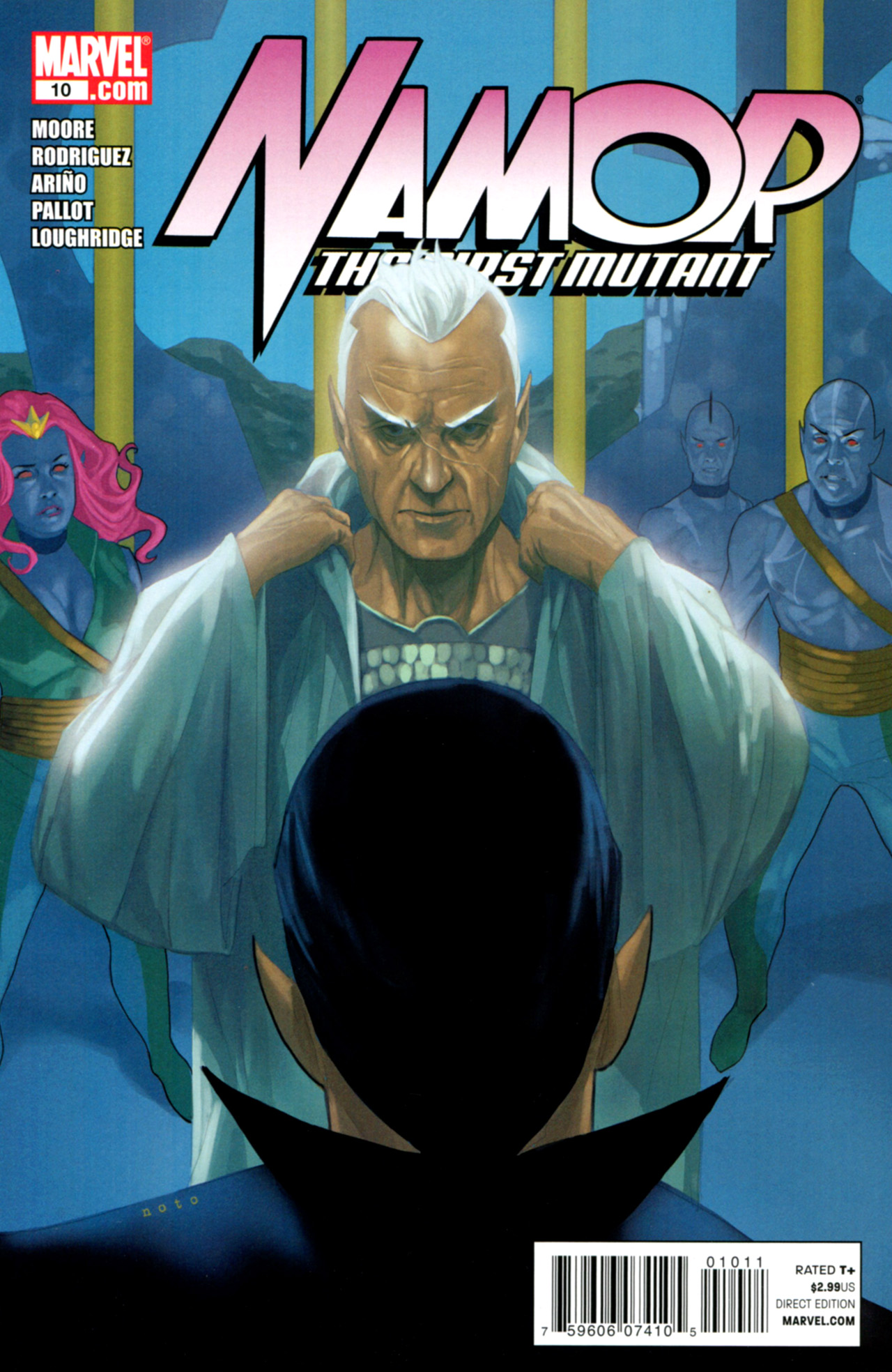 Read online Namor: The First Mutant comic -  Issue #10 - 1
