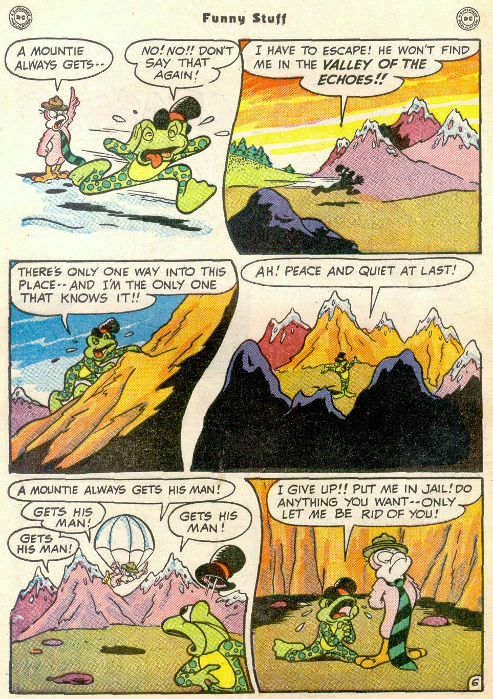 Read online Funny Stuff comic -  Issue #40 - 48