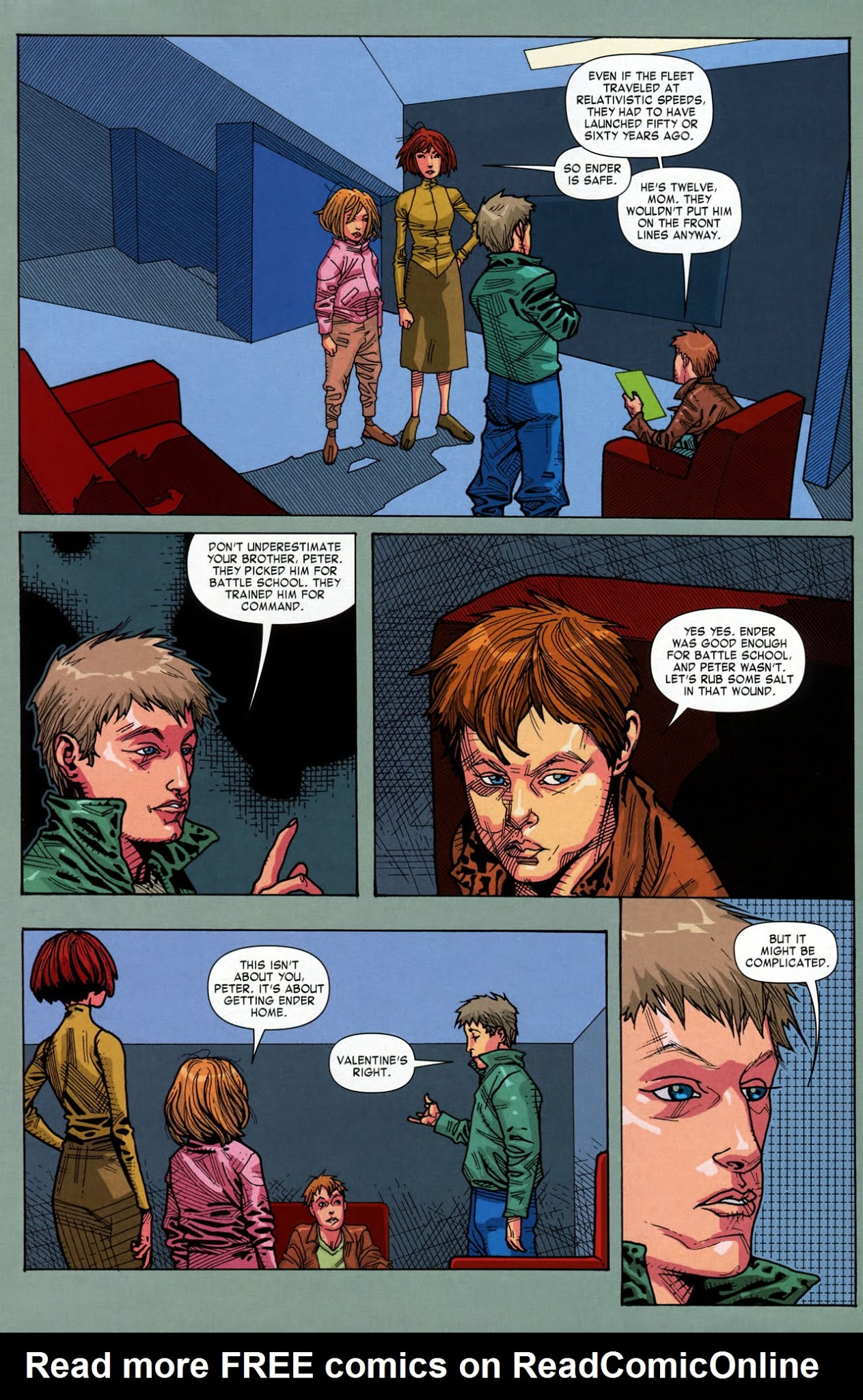 Read online Ender's Game: The League War comic -  Issue # Full - 6