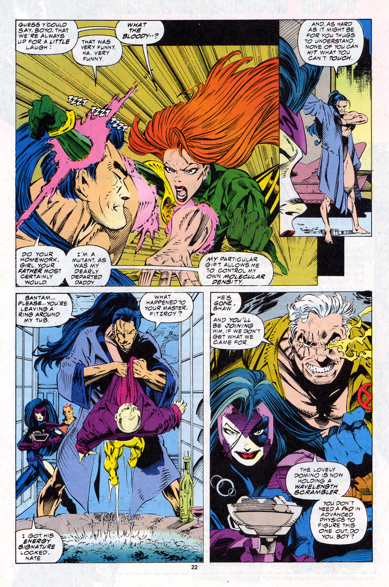 Read online X-Force (1991) comic -  Issue #33 - 22
