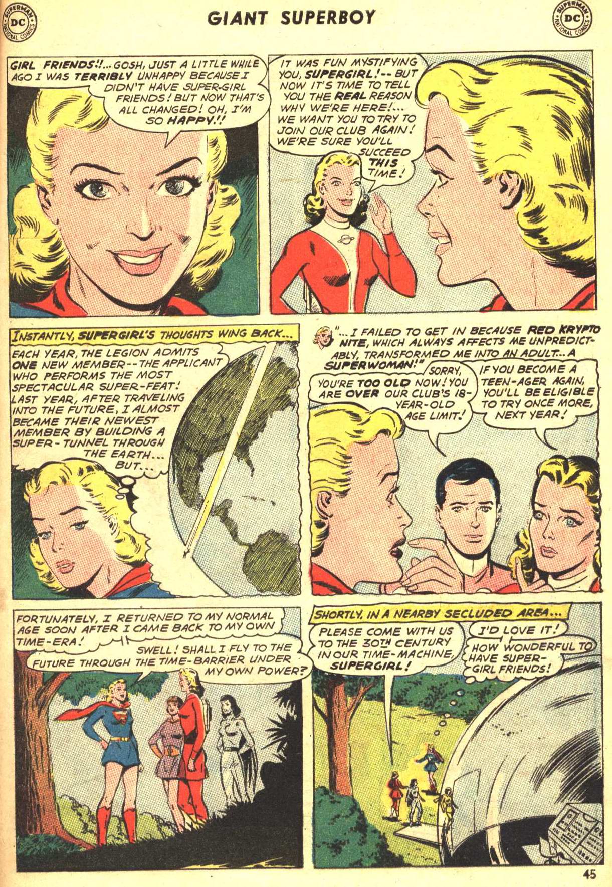 Read online Superboy (1949) comic -  Issue #147 - 42