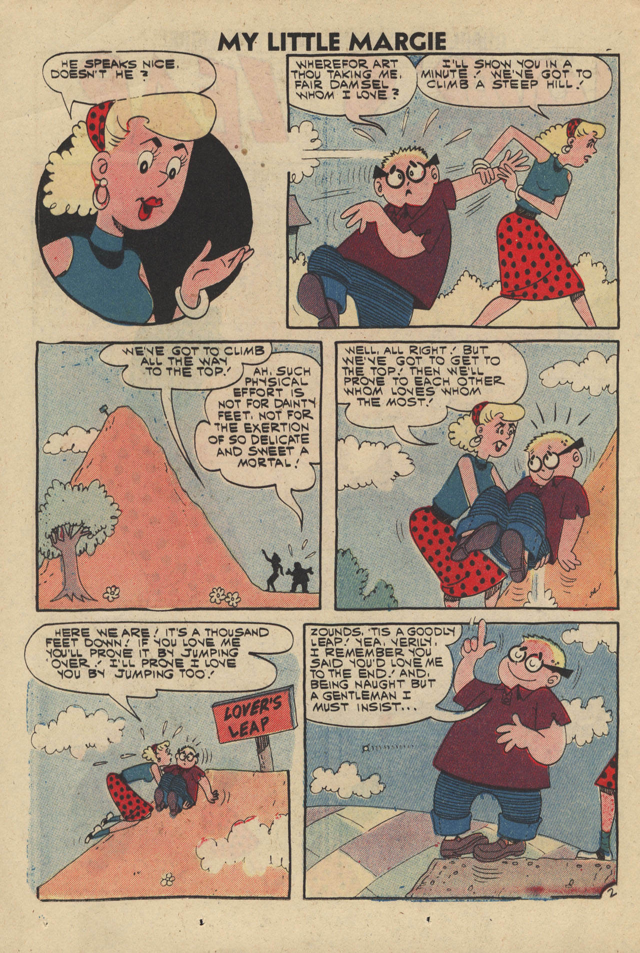 Read online My Little Margie (1954) comic -  Issue #37 - 23