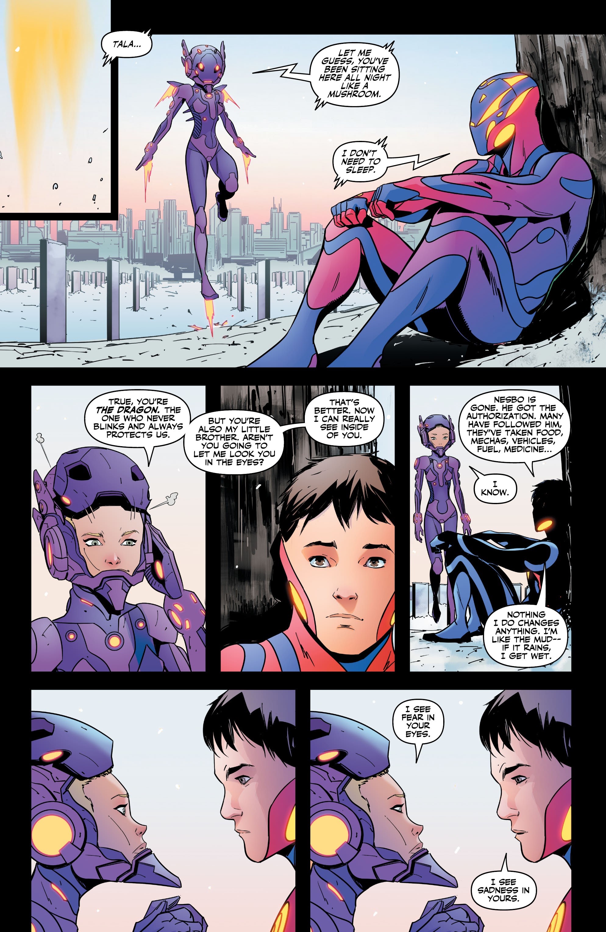 Read online We Live: Age of the Palladions comic -  Issue #1 - 18