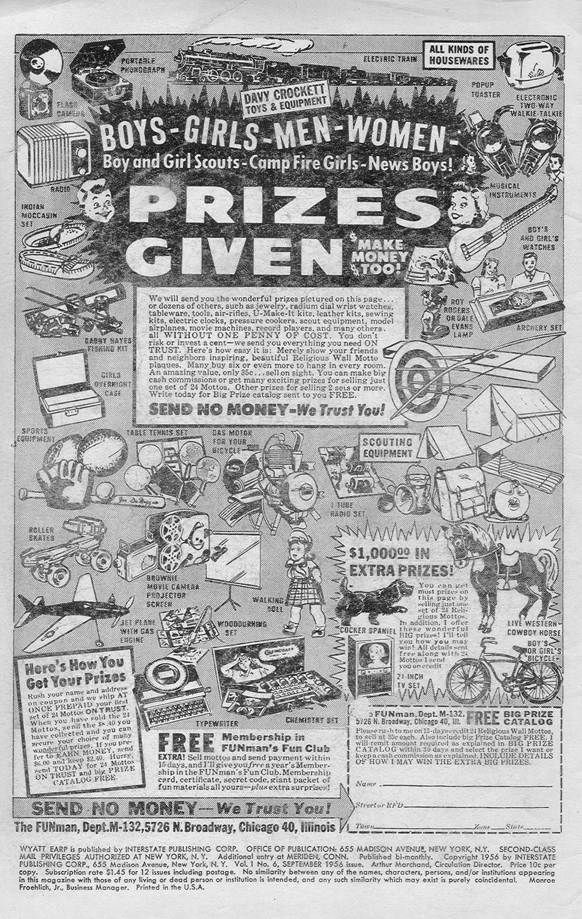 Read online Wyatt Earp comic -  Issue #6 - 2