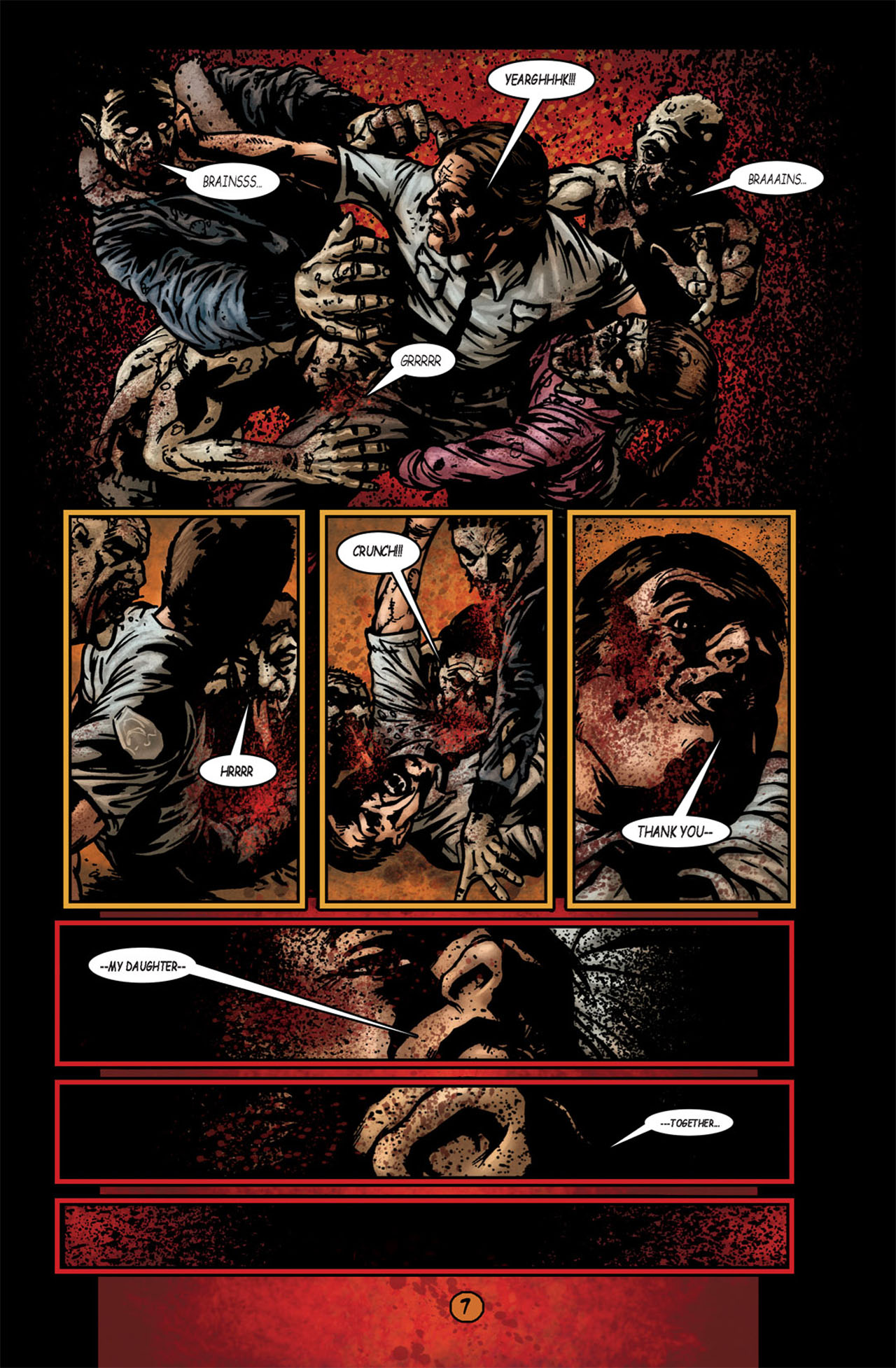 Read online Zombie Terrors comic -  Issue #2 - 19