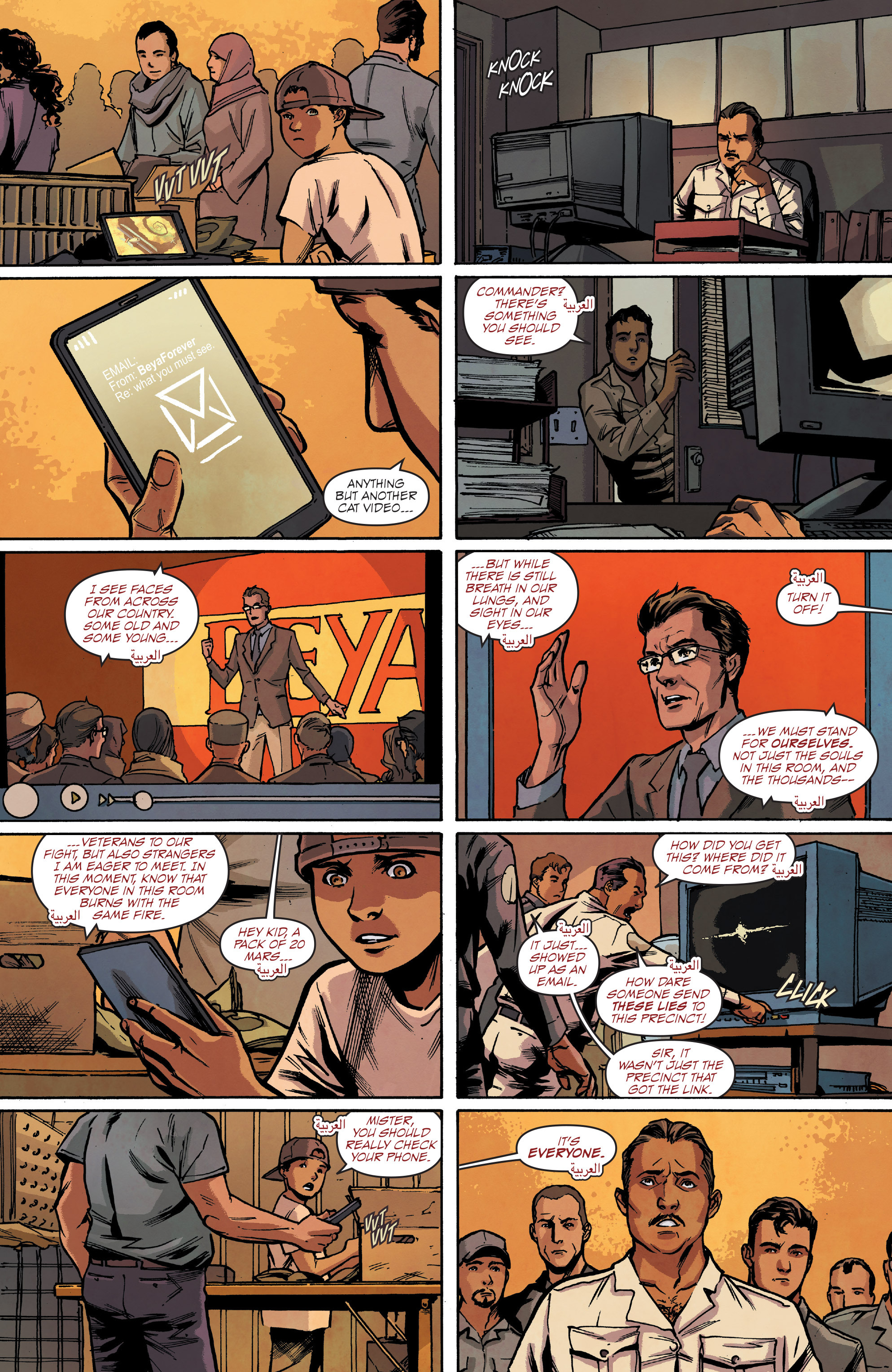 Read online Hacktivist comic -  Issue #4 - 10