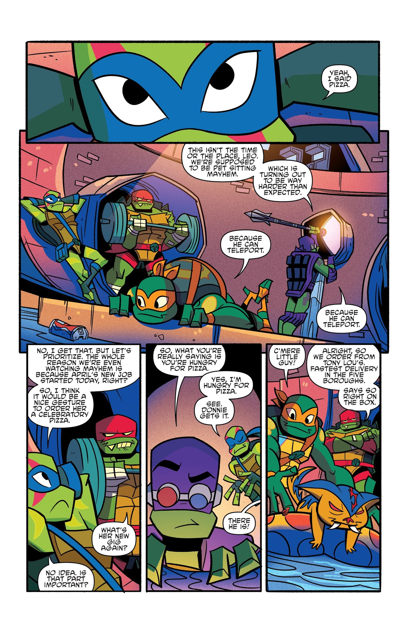 Read online Rise of the Teenage Mutant Ninja Turtles comic -  Issue #3 - 6