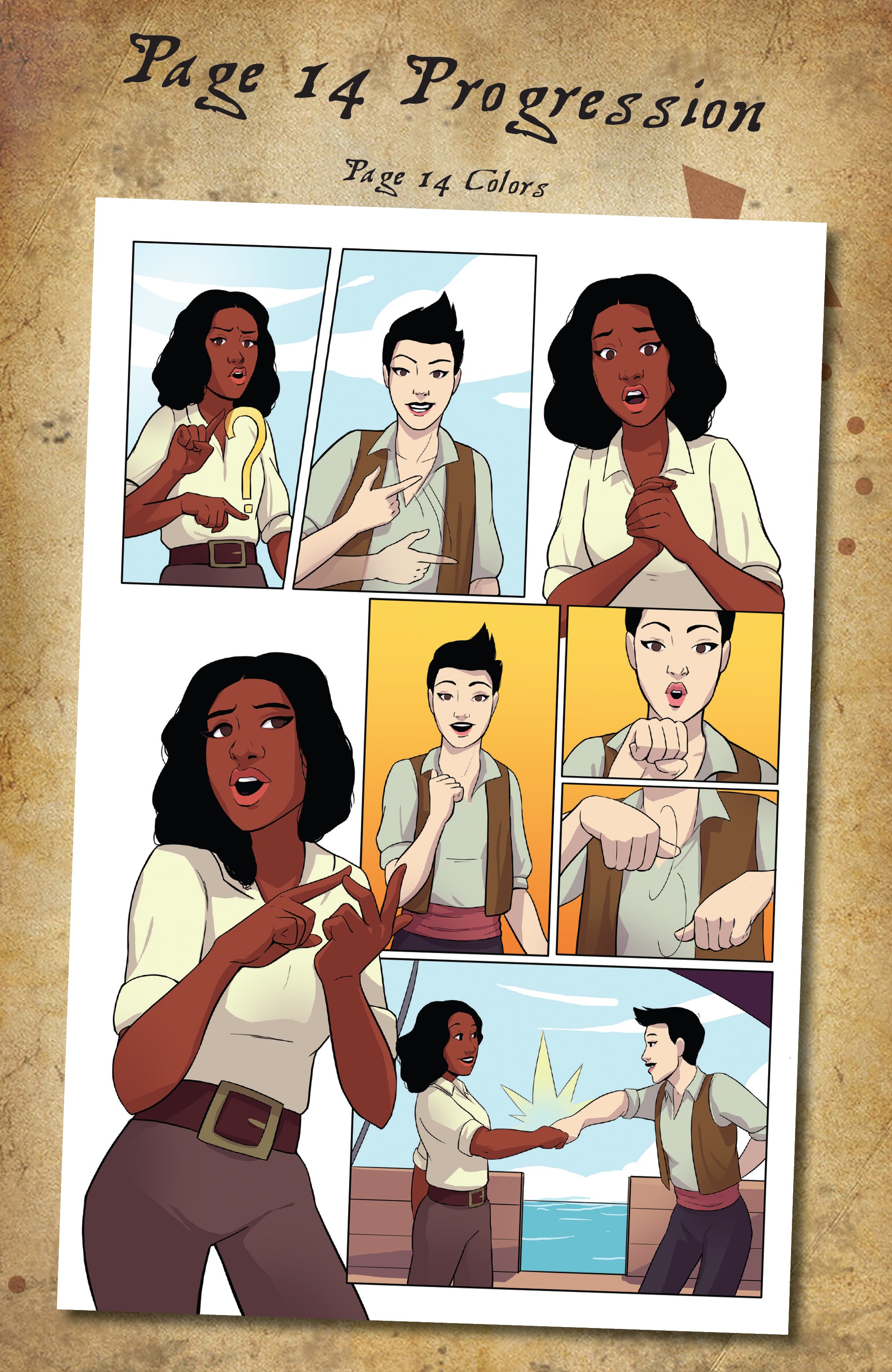 Read online Princeless Raven Year Two: Love and Revenge comic -  Issue # _TPB Assault On Golden Rock - 33