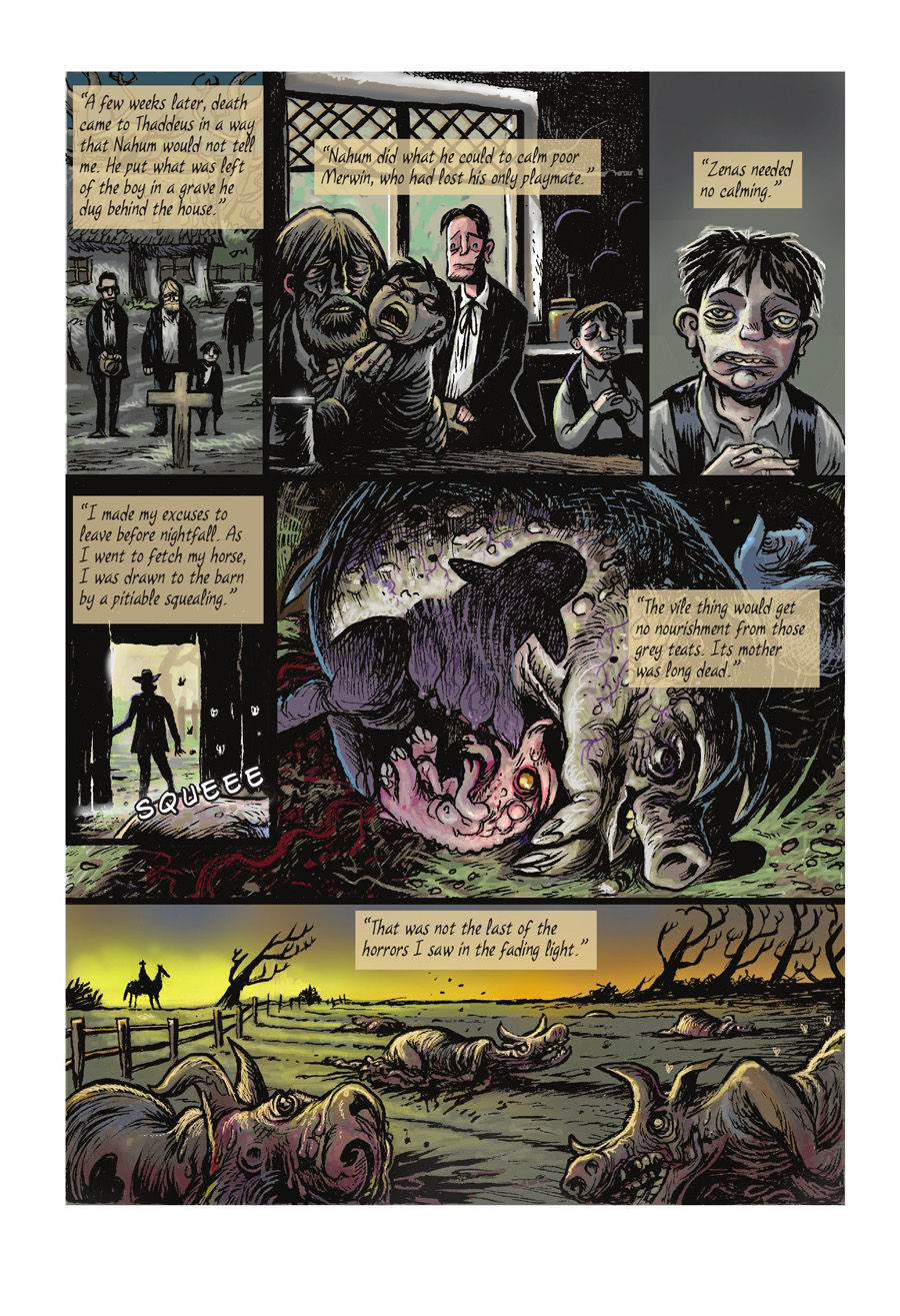 Read online The Lovecraft Anthology comic -  Issue # TPB 1 - 64