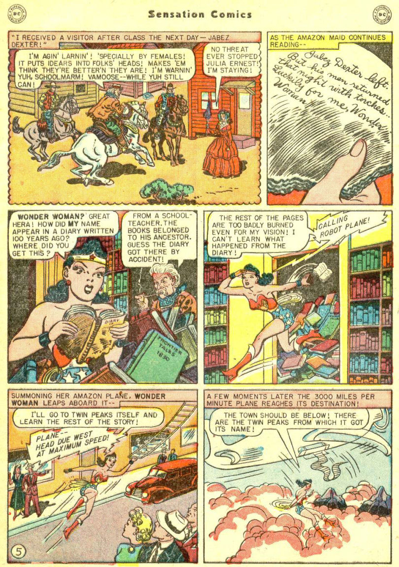 Read online Sensation (Mystery) Comics comic -  Issue #87 - 7