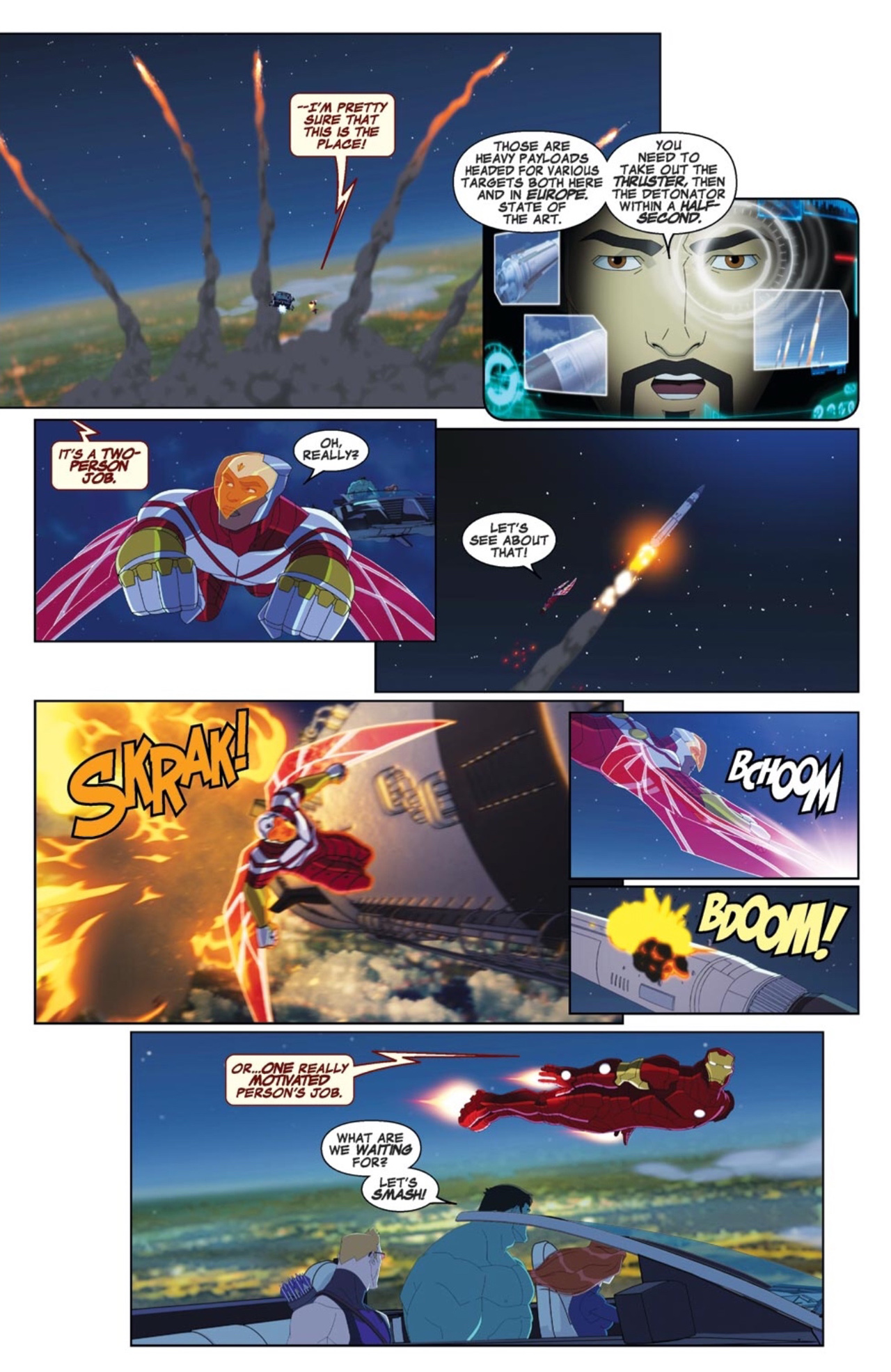 Read online Marvel Universe Avengers Assemble Season 2 comic -  Issue #4 - 17
