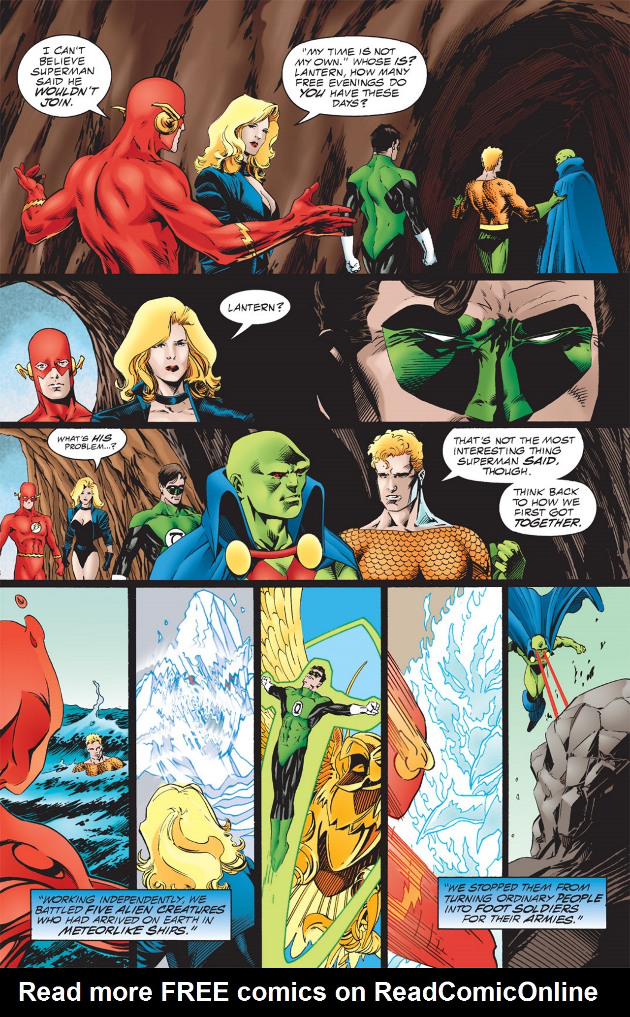 Read online JLA: Year One comic -  Issue #8 - 4