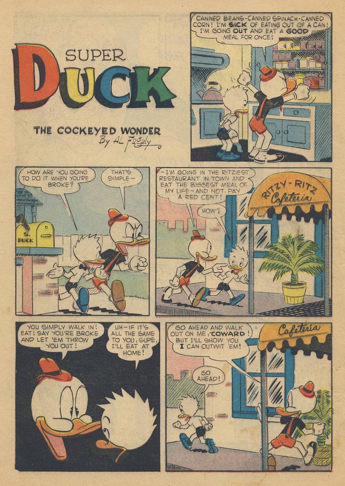 Read online Super Duck Comics comic -  Issue #28 - 12