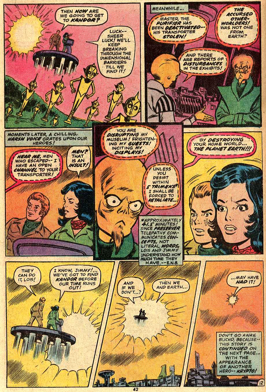 Read online The Superman Family comic -  Issue #190 - 44